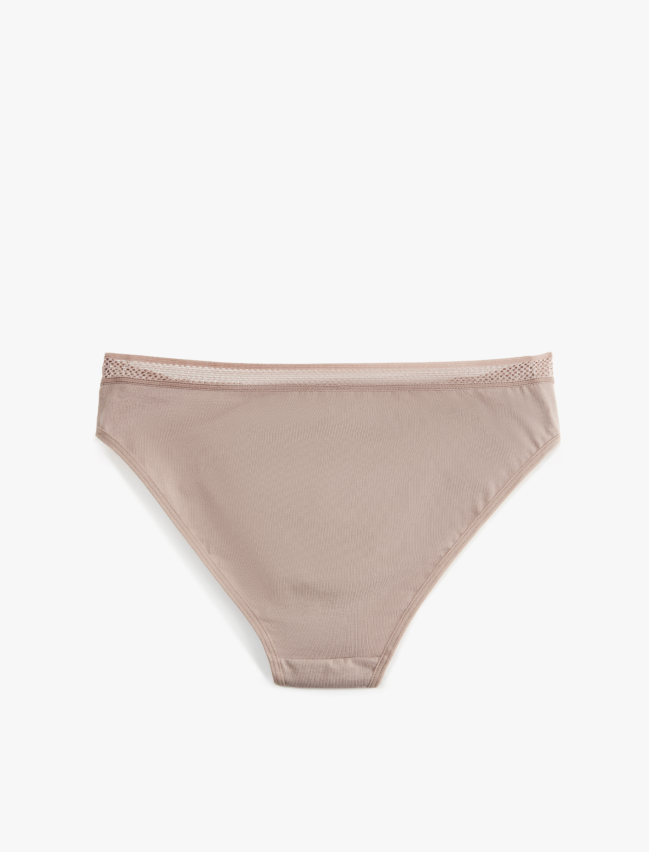 Pamuklu Rahat Kalıp Lastik Detaylı Külot