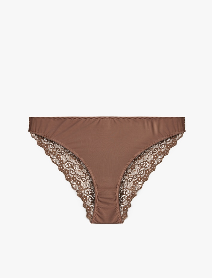  Arkası Dantelli Brazillian Külot