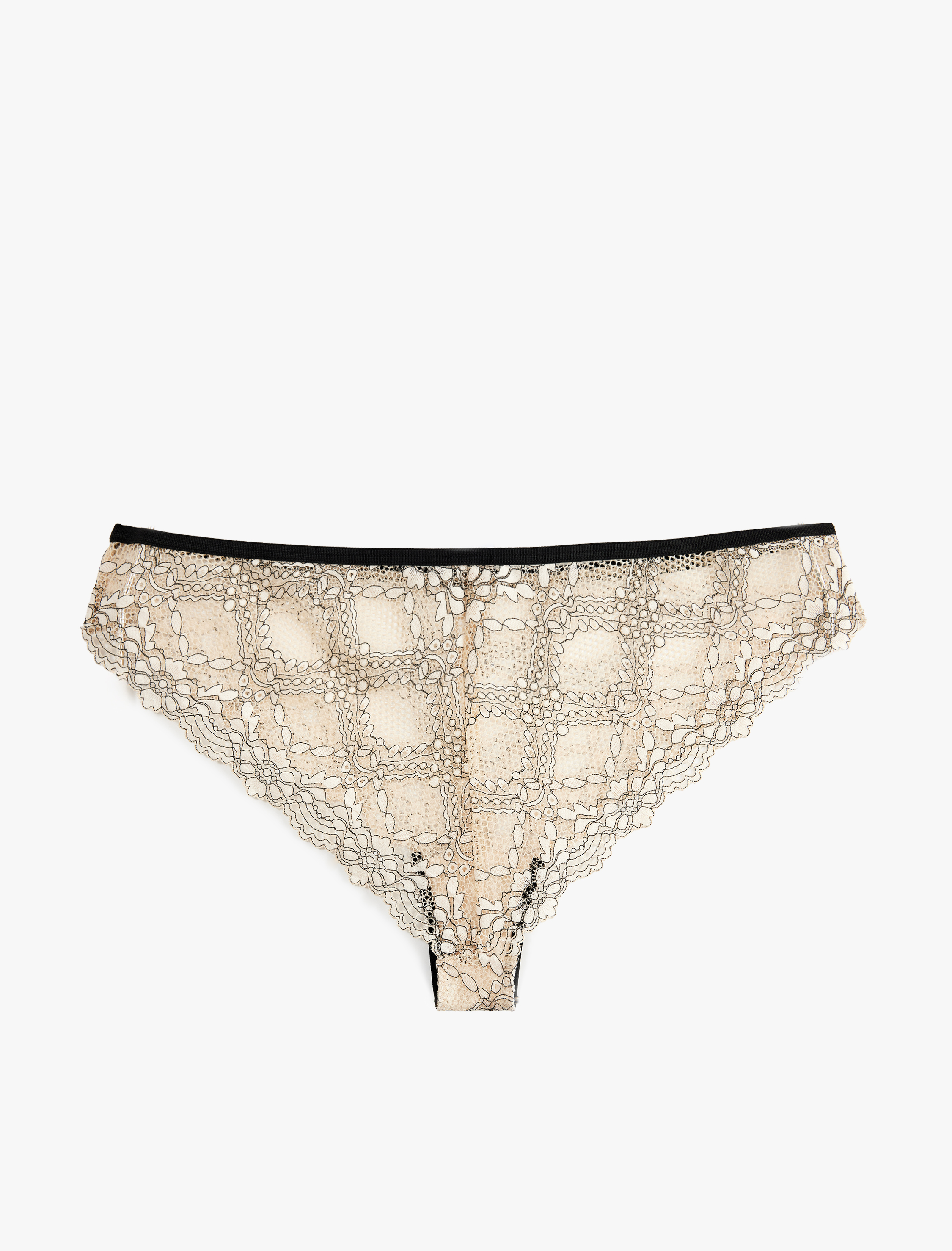   Rahat Kalıp Dantelli Brazilian Külot