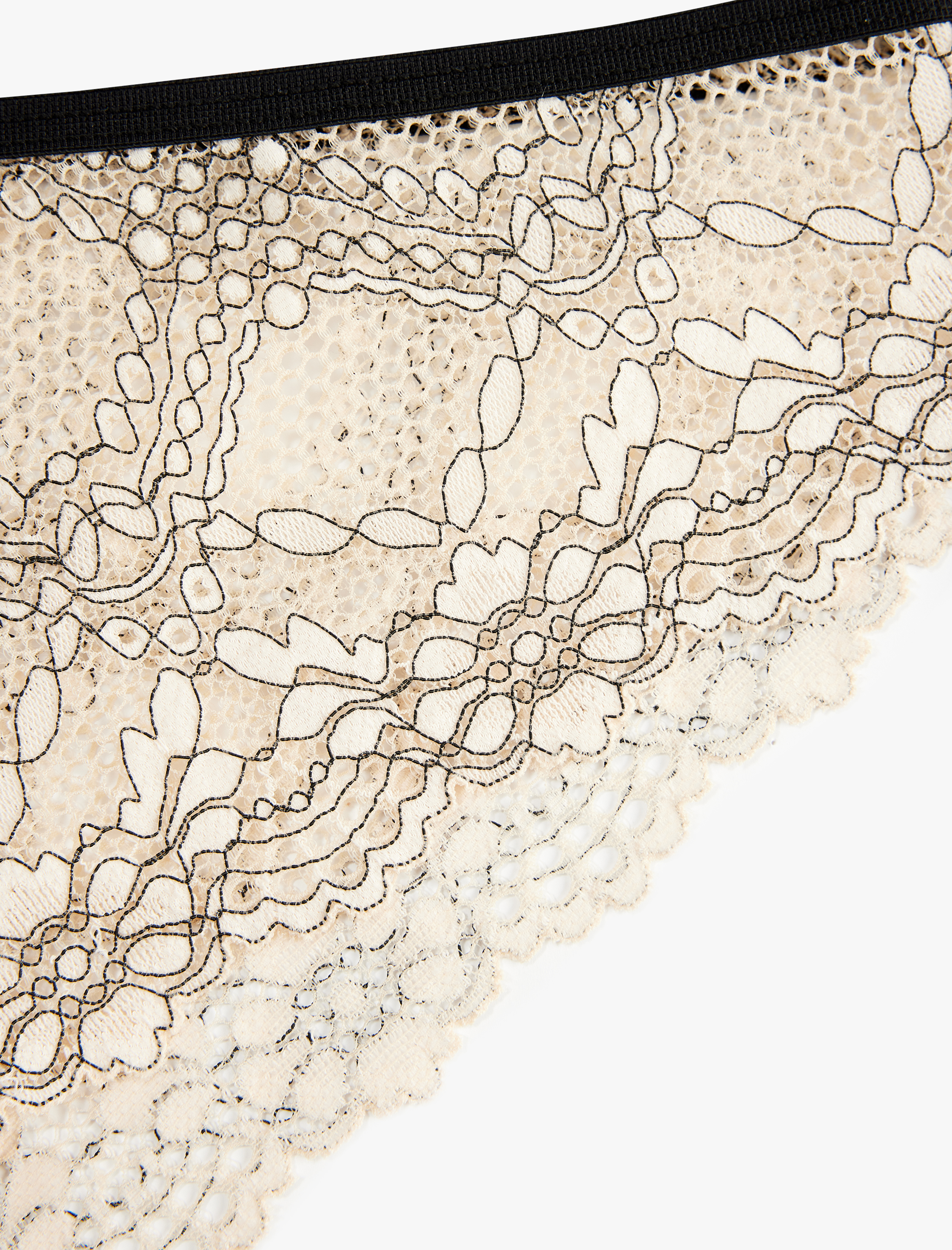   Rahat Kalıp Dantelli Brazilian Külot