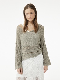 Uzun Kollu V Yaka Ajurlu Kazak