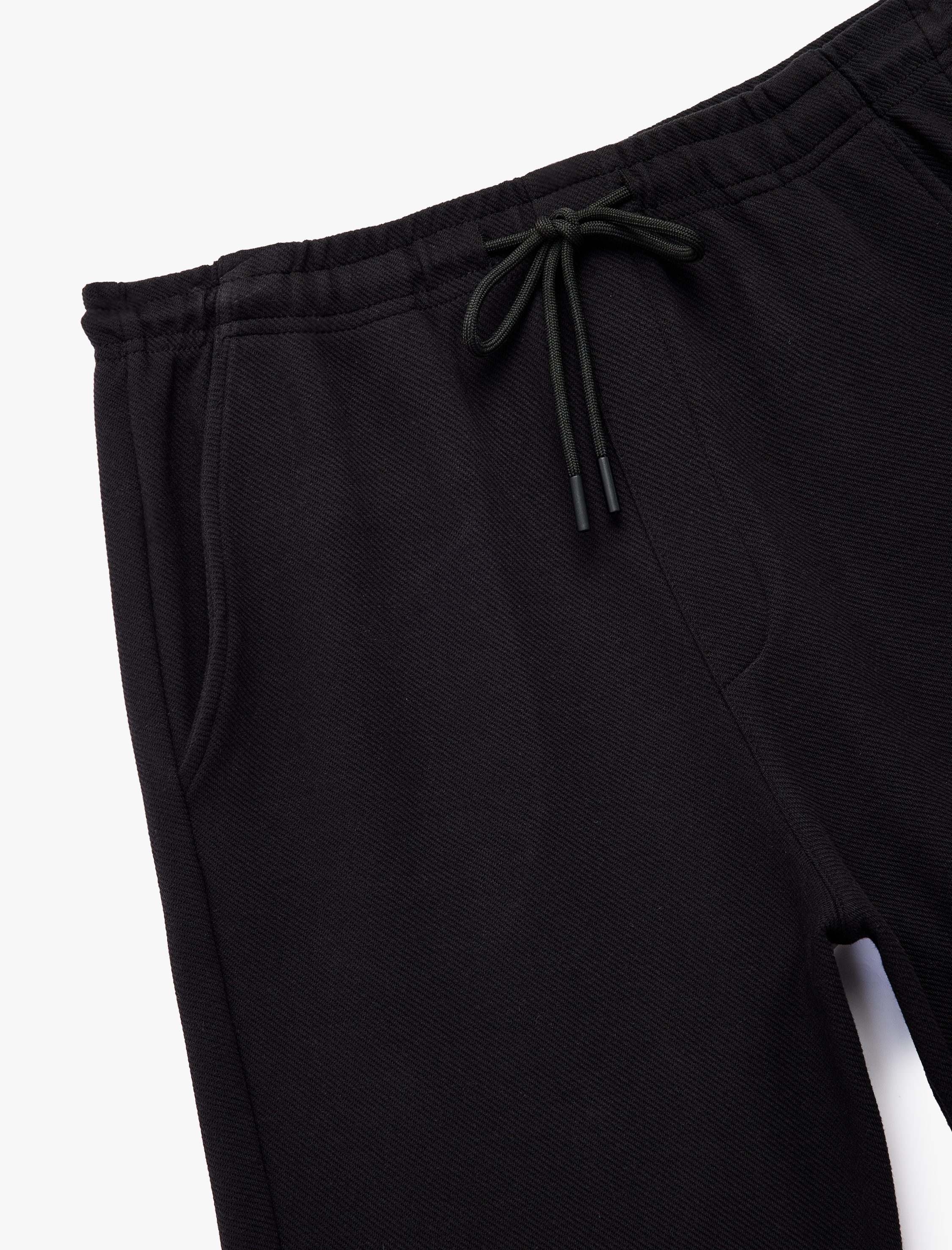   Beli Bağcıklı Pamuklu Cep Detaylı Spor Şort