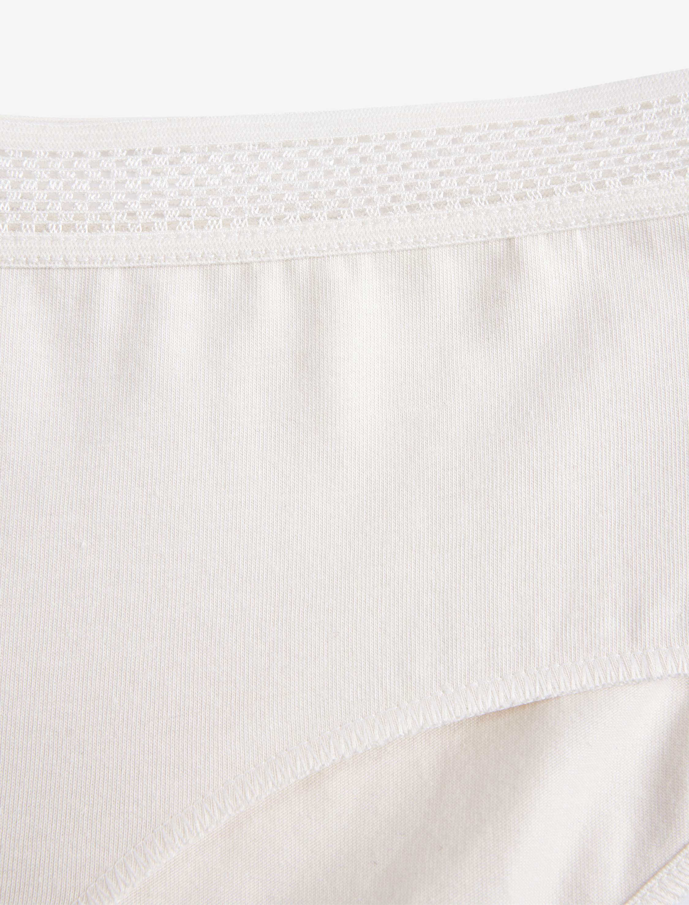   Bel Detaylı Pamuklu Rahat Kalıp Yüksek Bel Hipster Külot