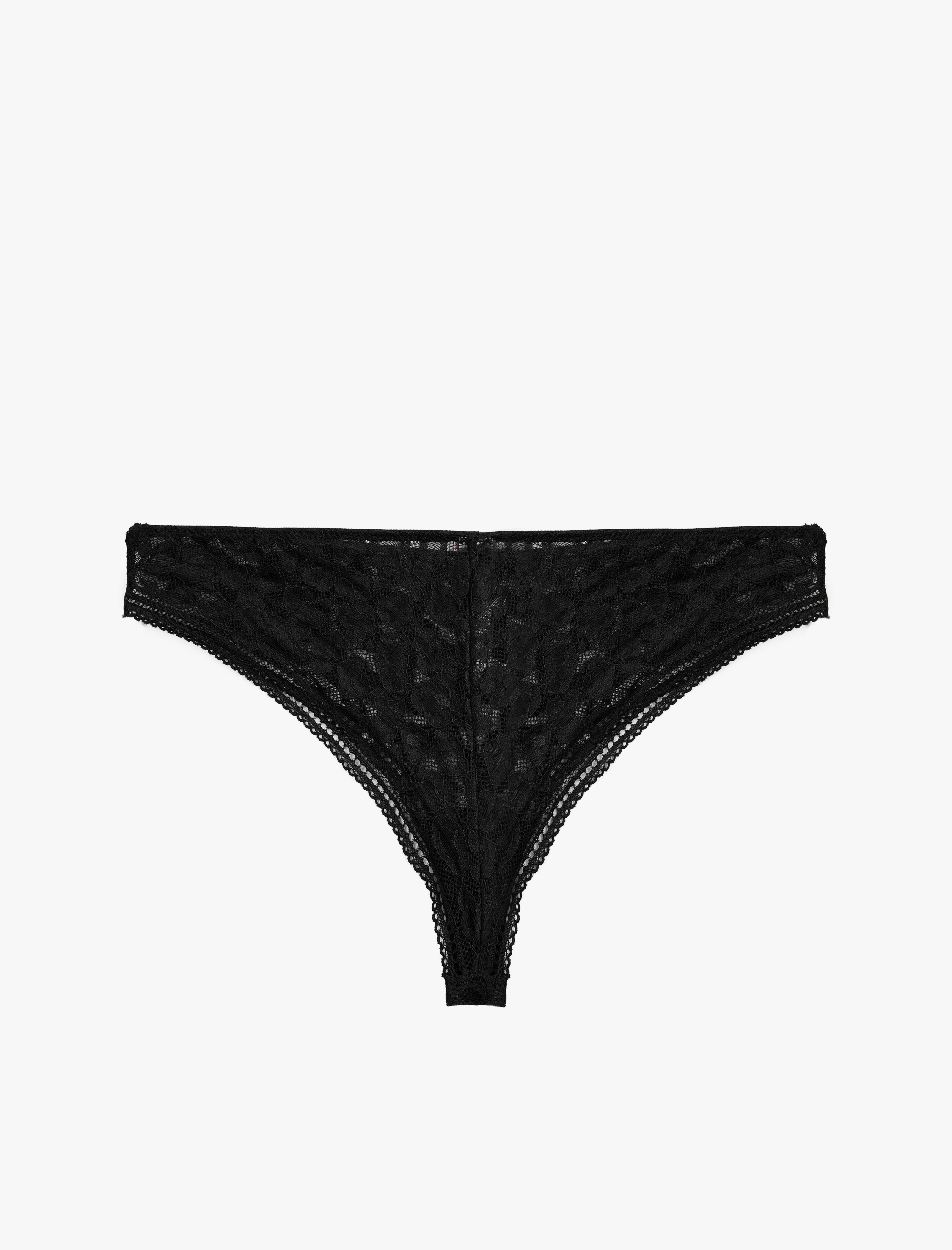 Rahat Kalıp Dantelli Brazilian Külot