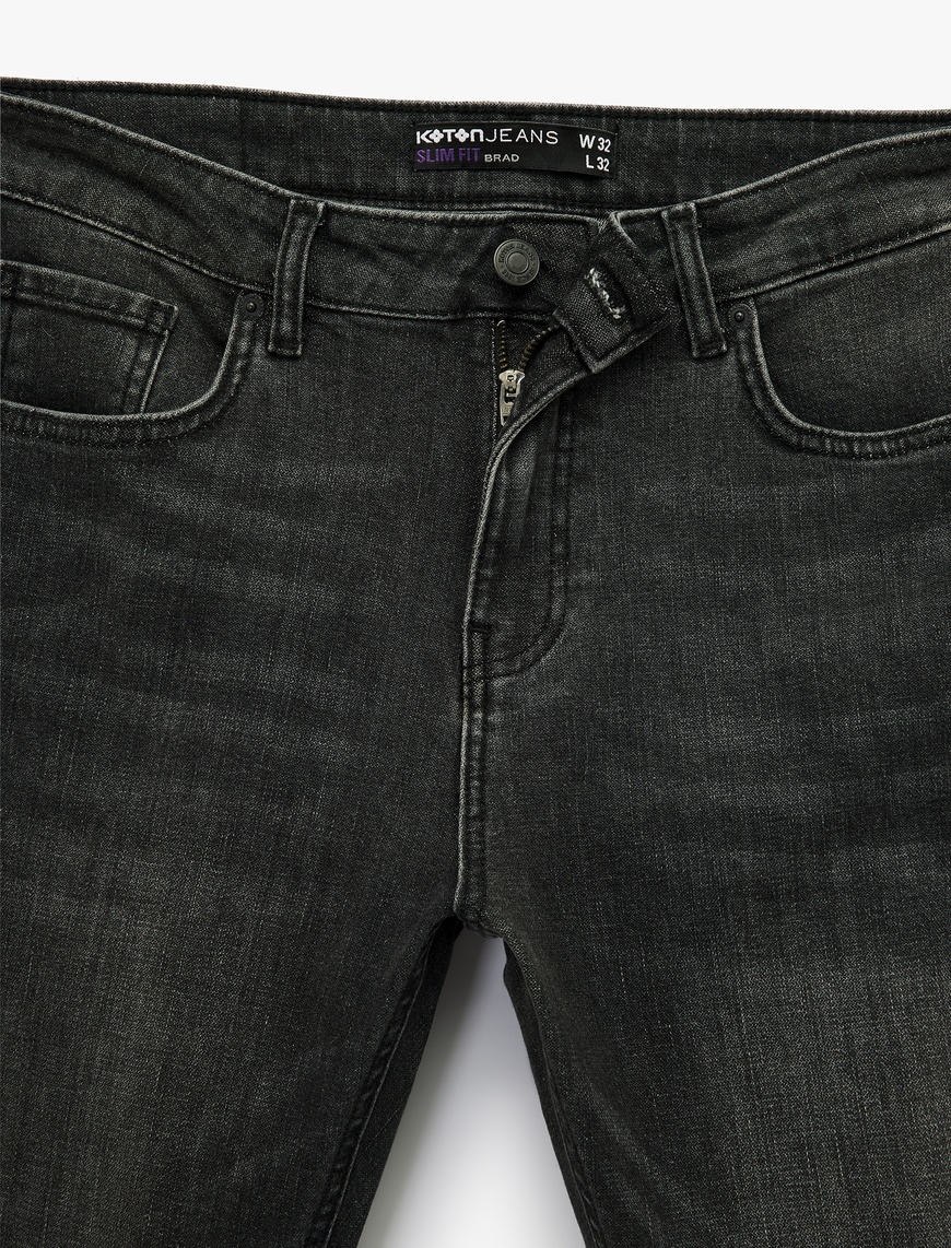   Slim Fit Cepli Jean Pantolon - Slim Fit Brad Jeans