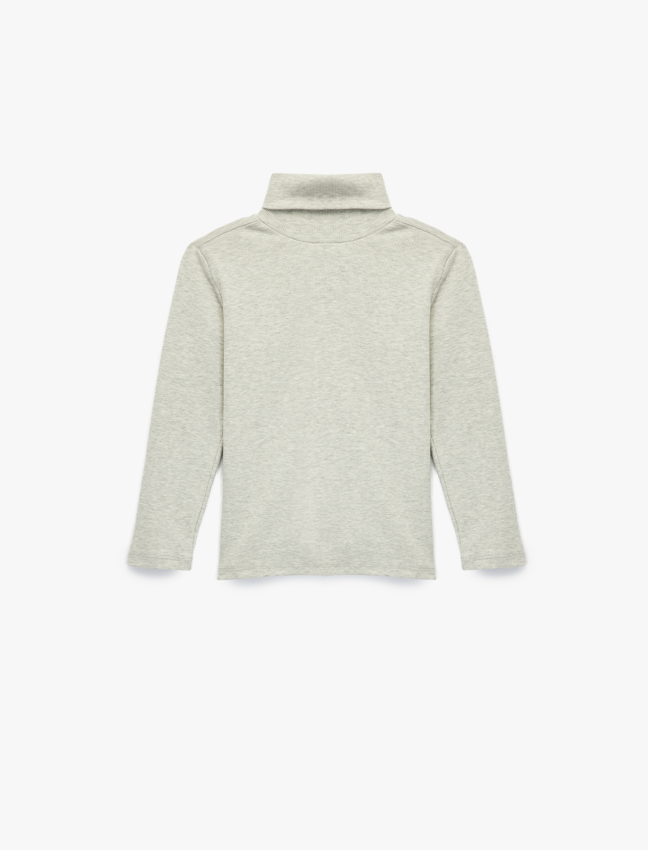 Kız Çocuk Uzun Kollu Balıkçı Yaka 2'li Kaşkorse Tişört Seti