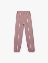 Nervür Detaylı Modal Karışımlı Basic Jogger Eşofman Altı