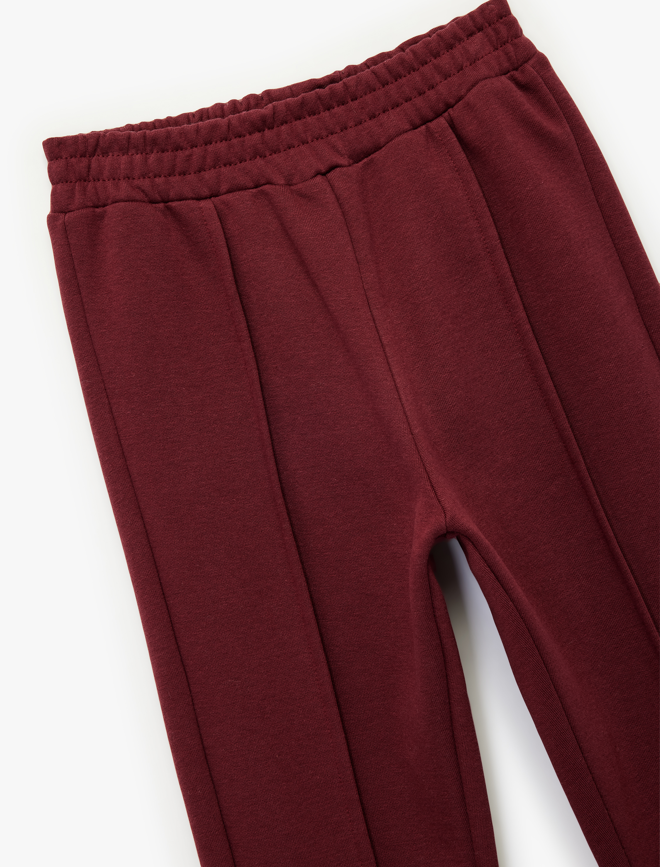  Kız Çocuk Beli Lastikli Şardonlu Basic Jogger Eşofman Altı