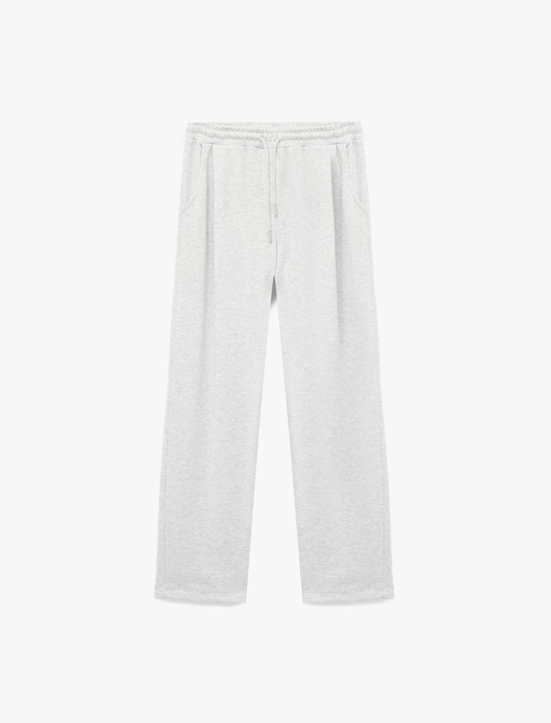   Rahat Kalıp Beli Bağcıklı Cepli Geniş Paça Eşofman Altı