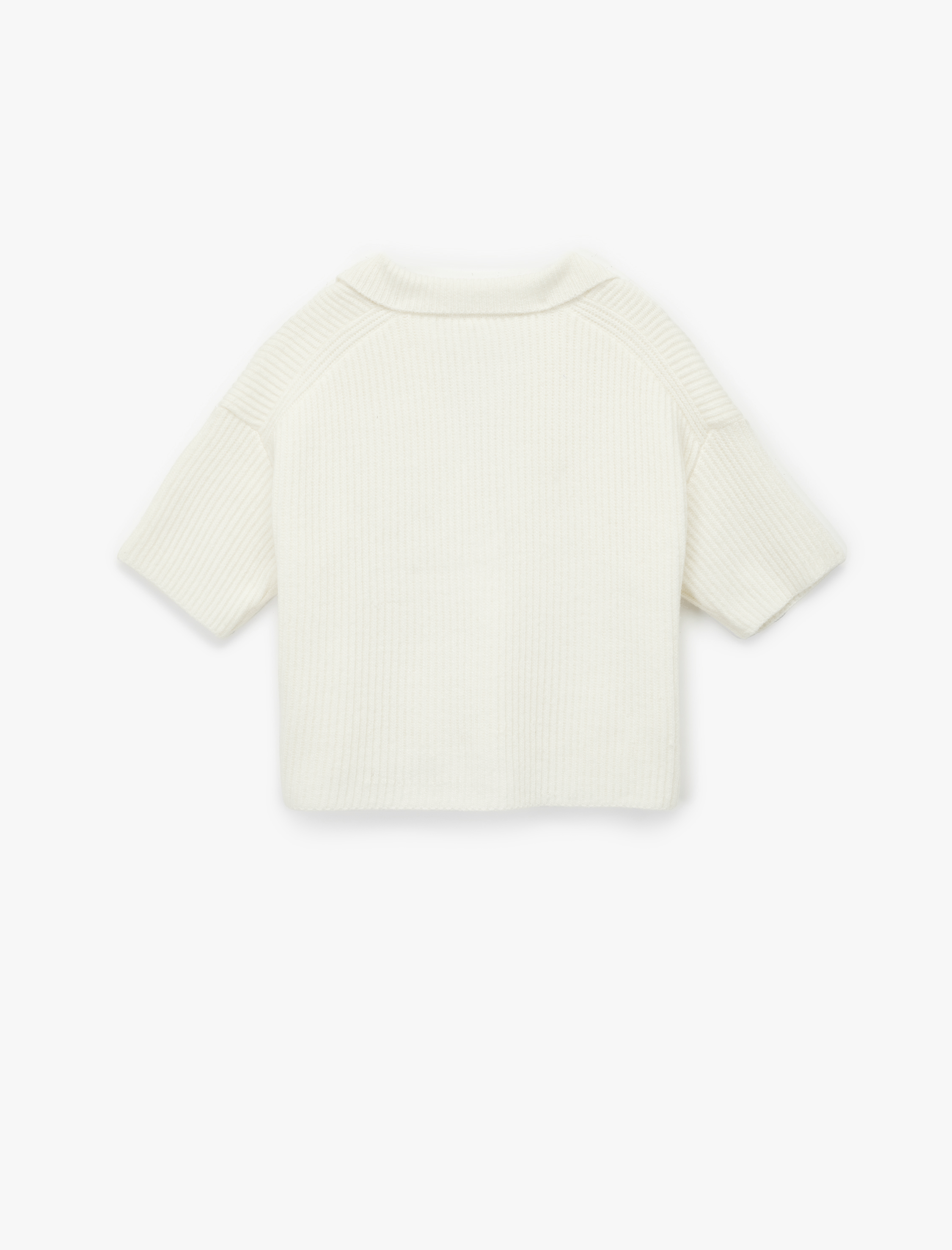   Koton X Sima Tarkan - Kısa Kollu Polo Yaka Oversize Triko Kazak