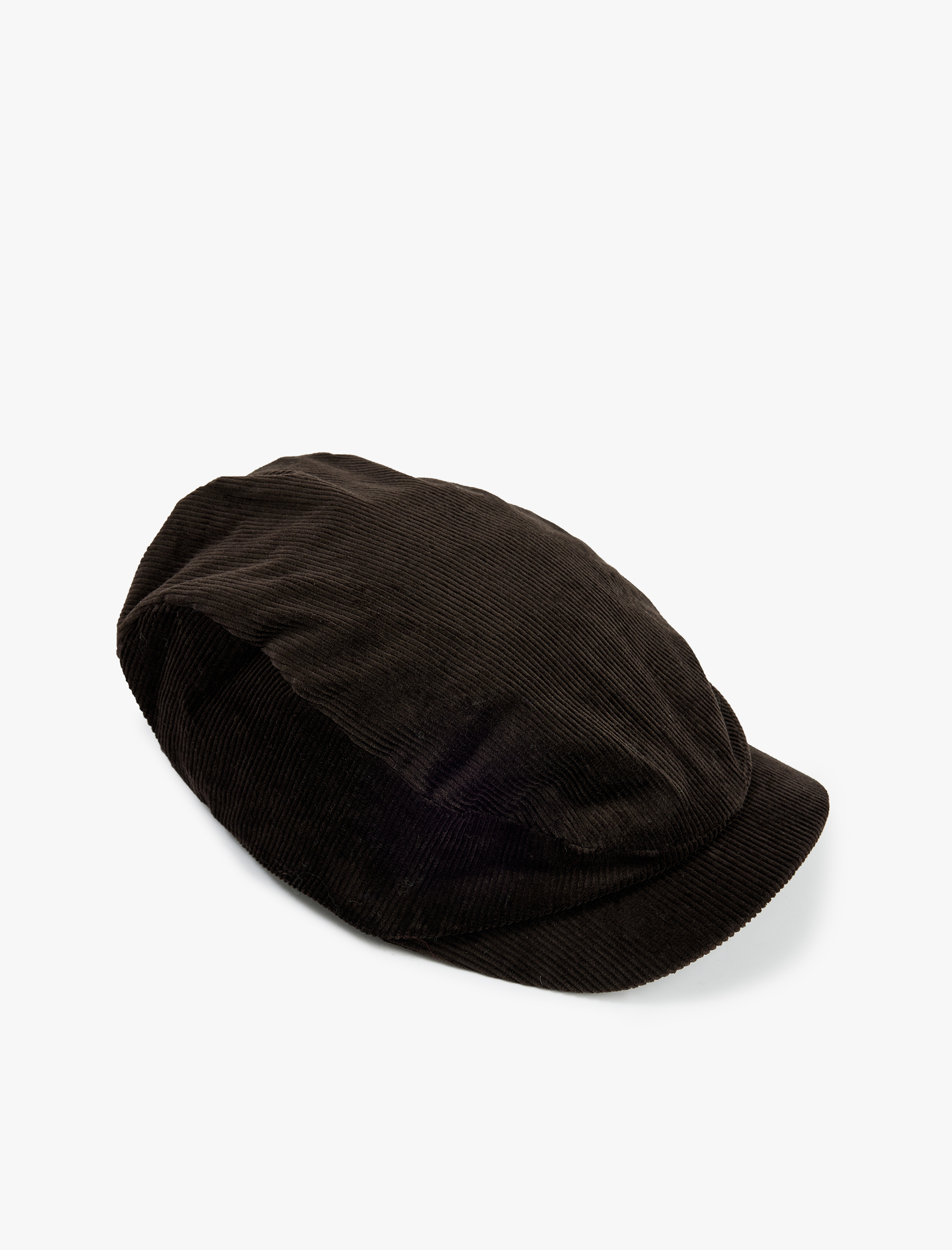  Erkek Pamuklu Fitilli Kadife Kasket Şapka