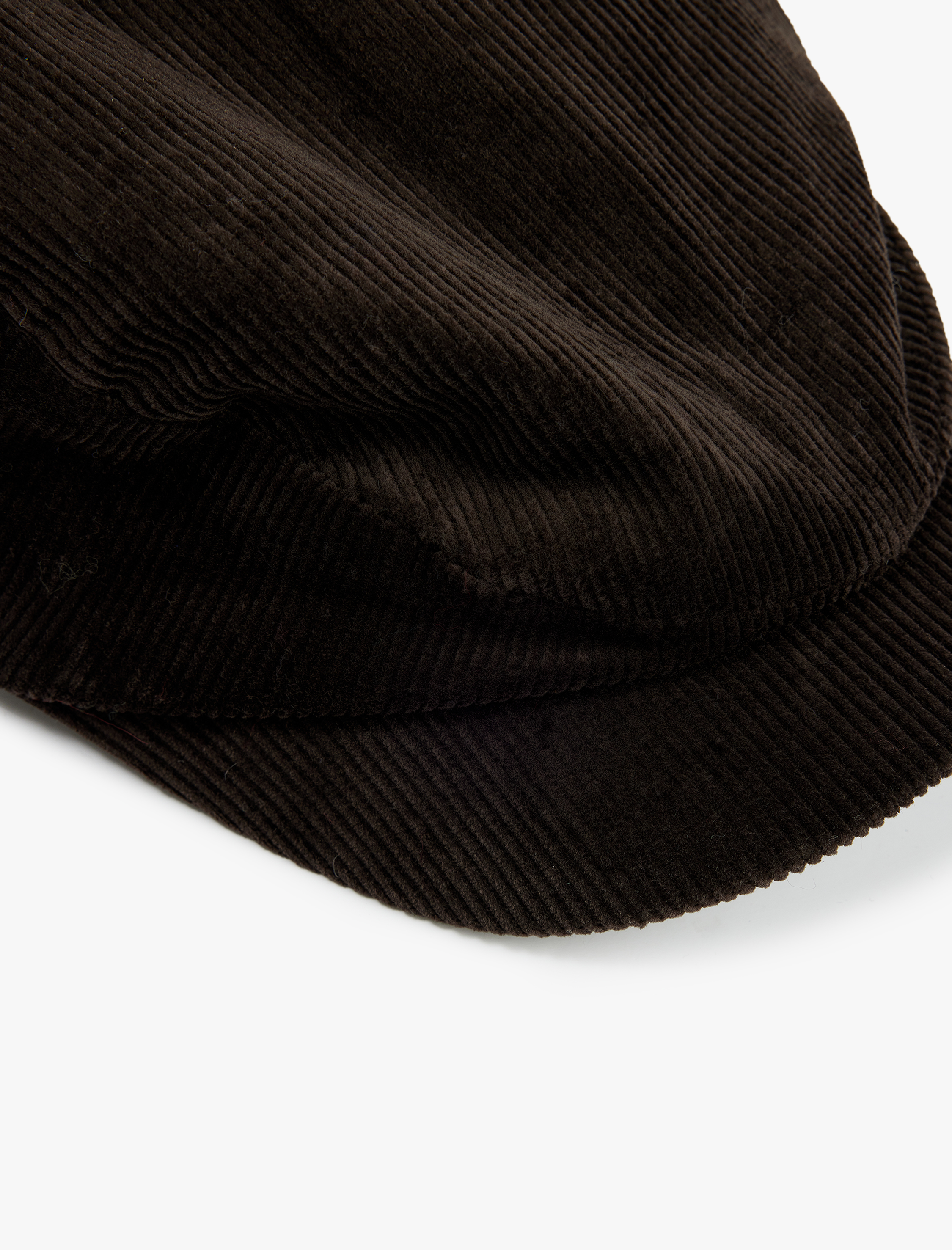  Erkek Pamuklu Fitilli Kadife Kasket Şapka