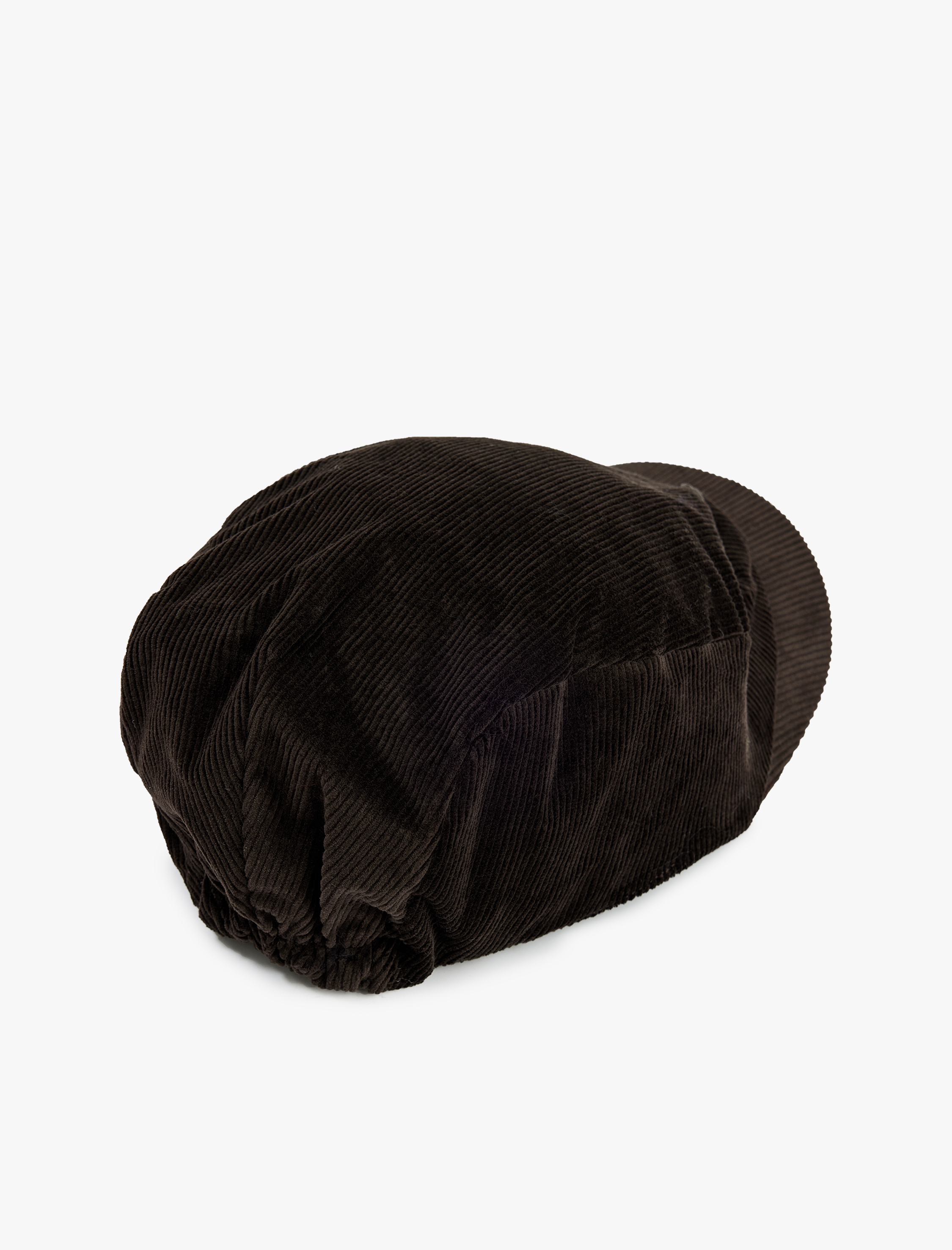  Erkek Pamuklu Fitilli Kadife Kasket Şapka