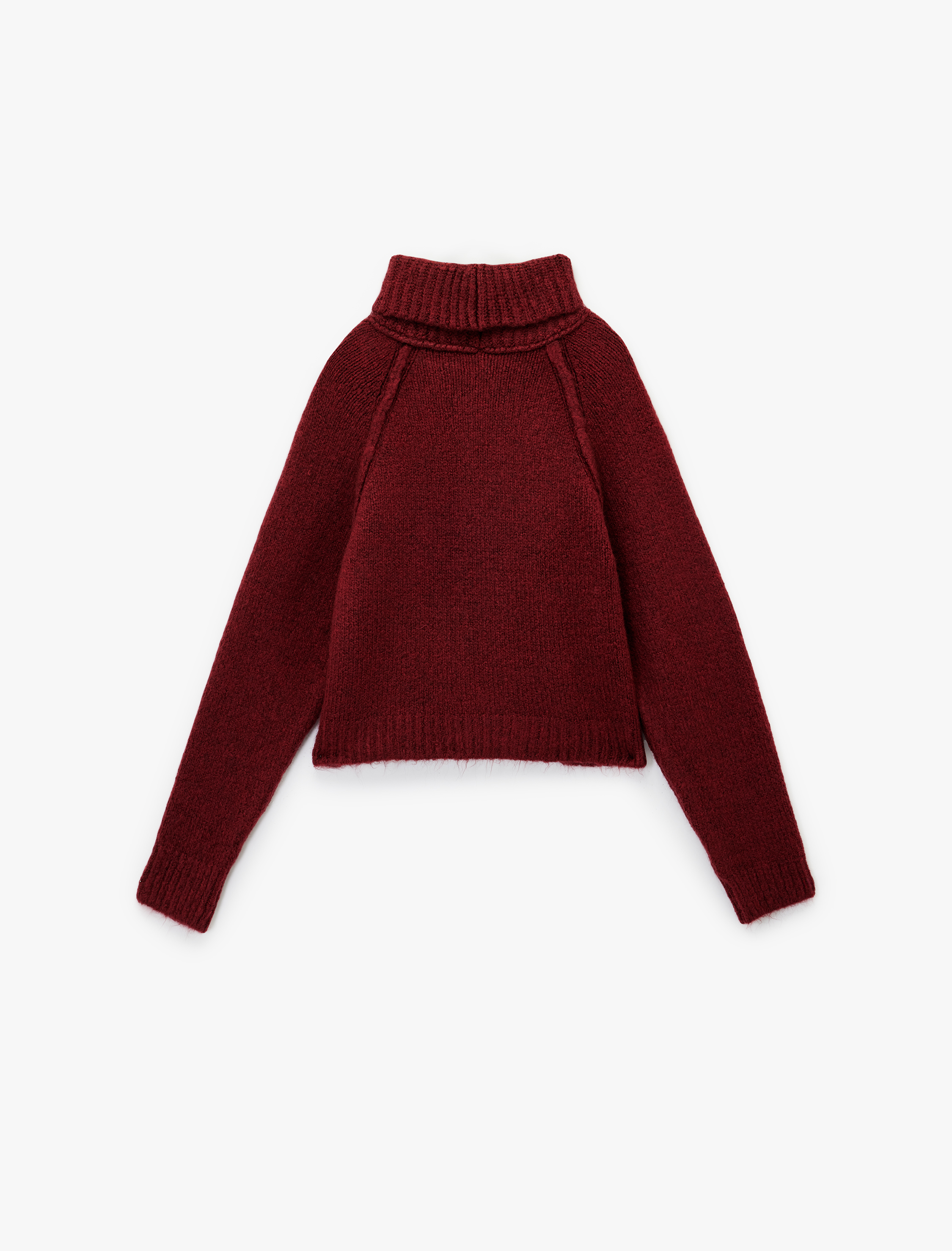   Balıkçı Yaka Uzun Kollu Triko Kazak