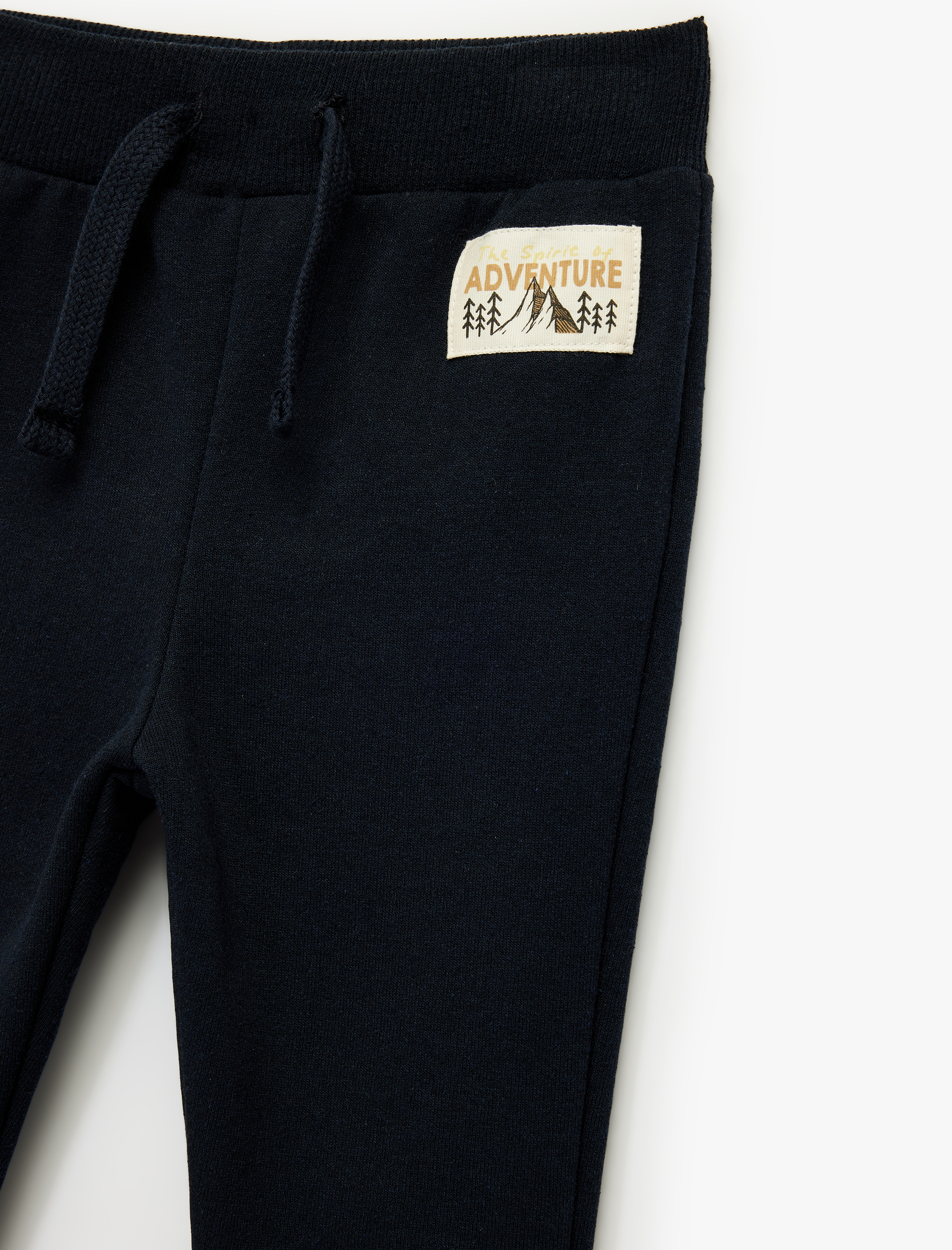  Erkek Bebek Cepli Baskı Detaylı Jogger Eşofman Altı