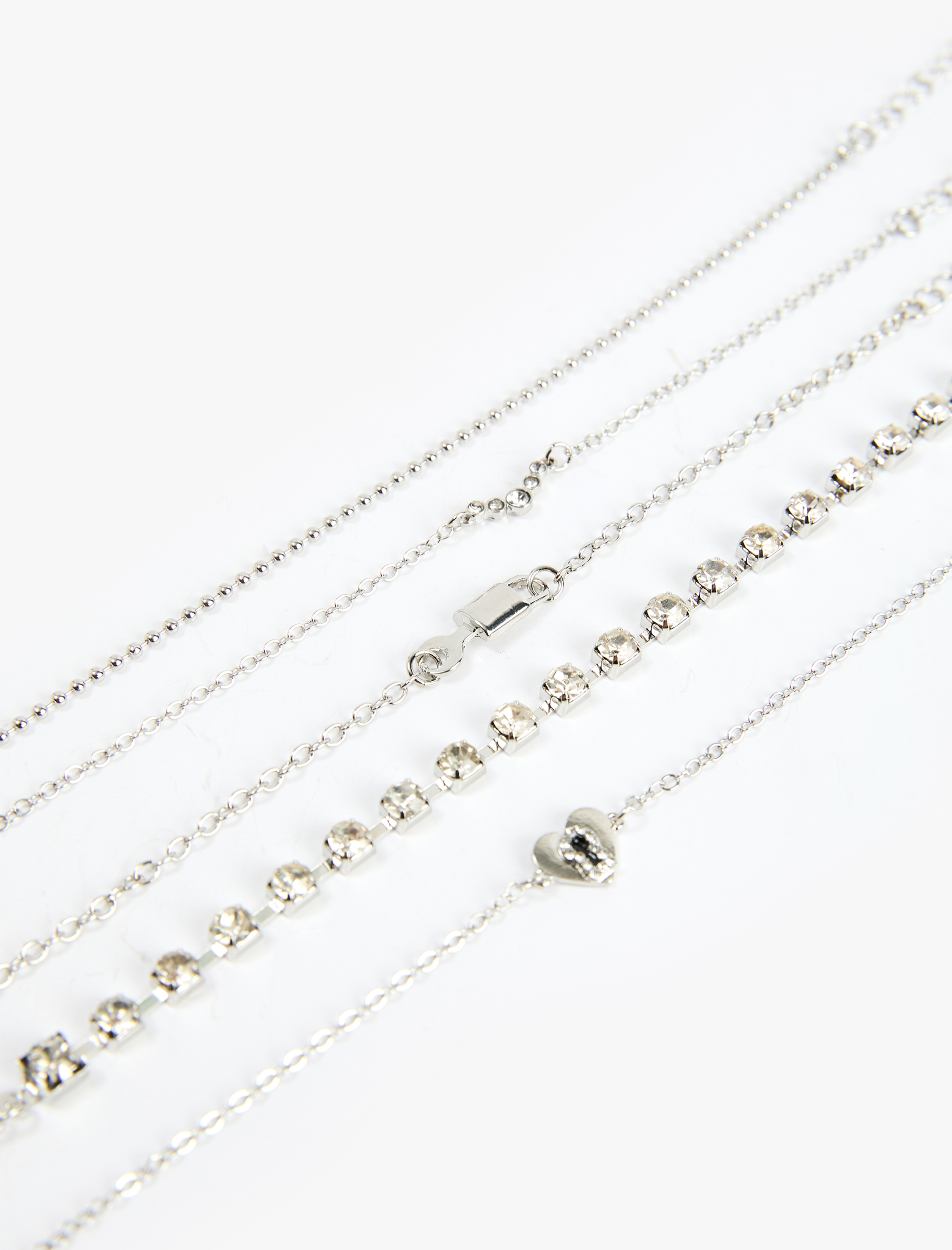  Kadın 5'li Zincir Bileklik Seti