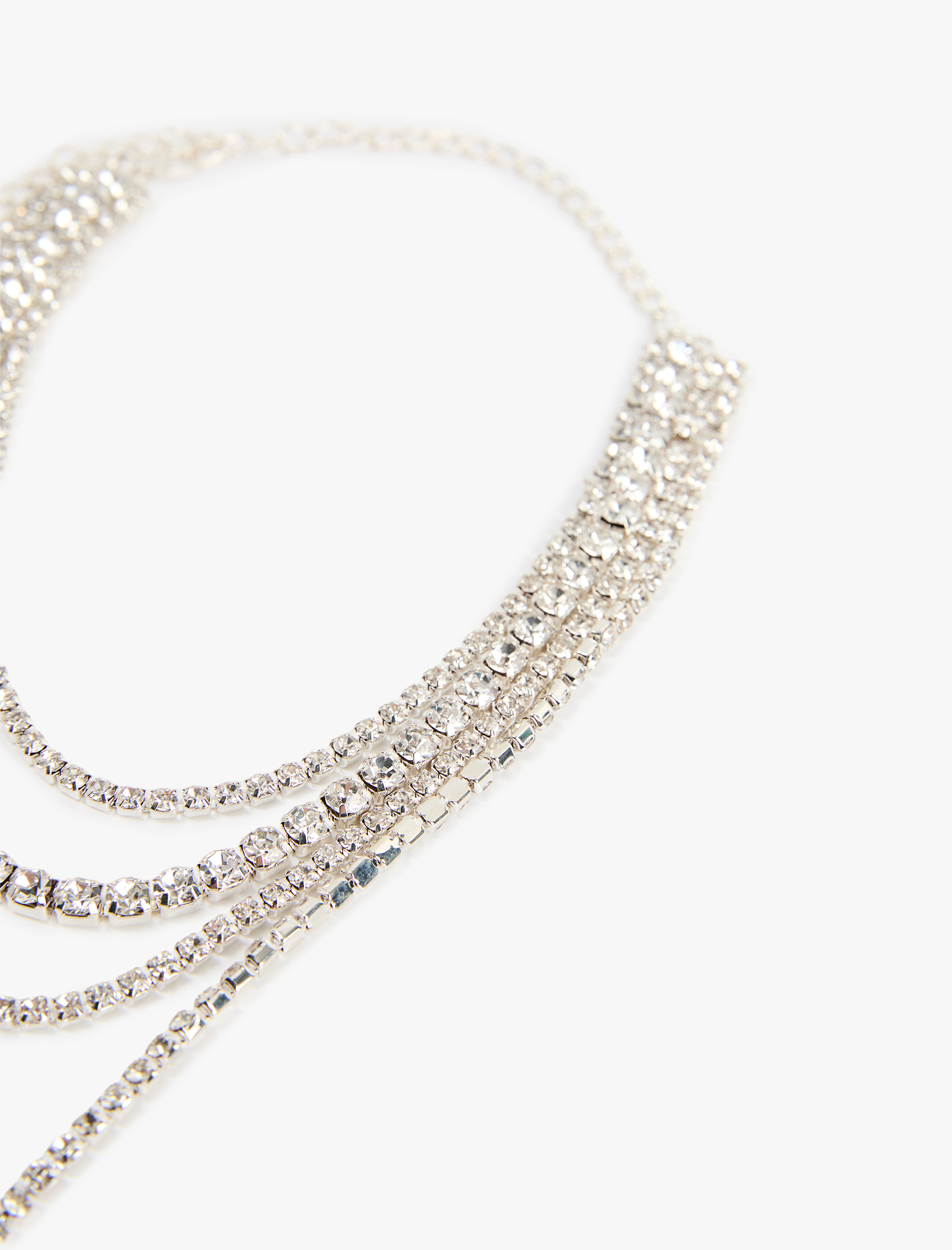  Kadın Uzun Taşlı Zincir Y Kolye - Koton X Sibil Çetinkaya