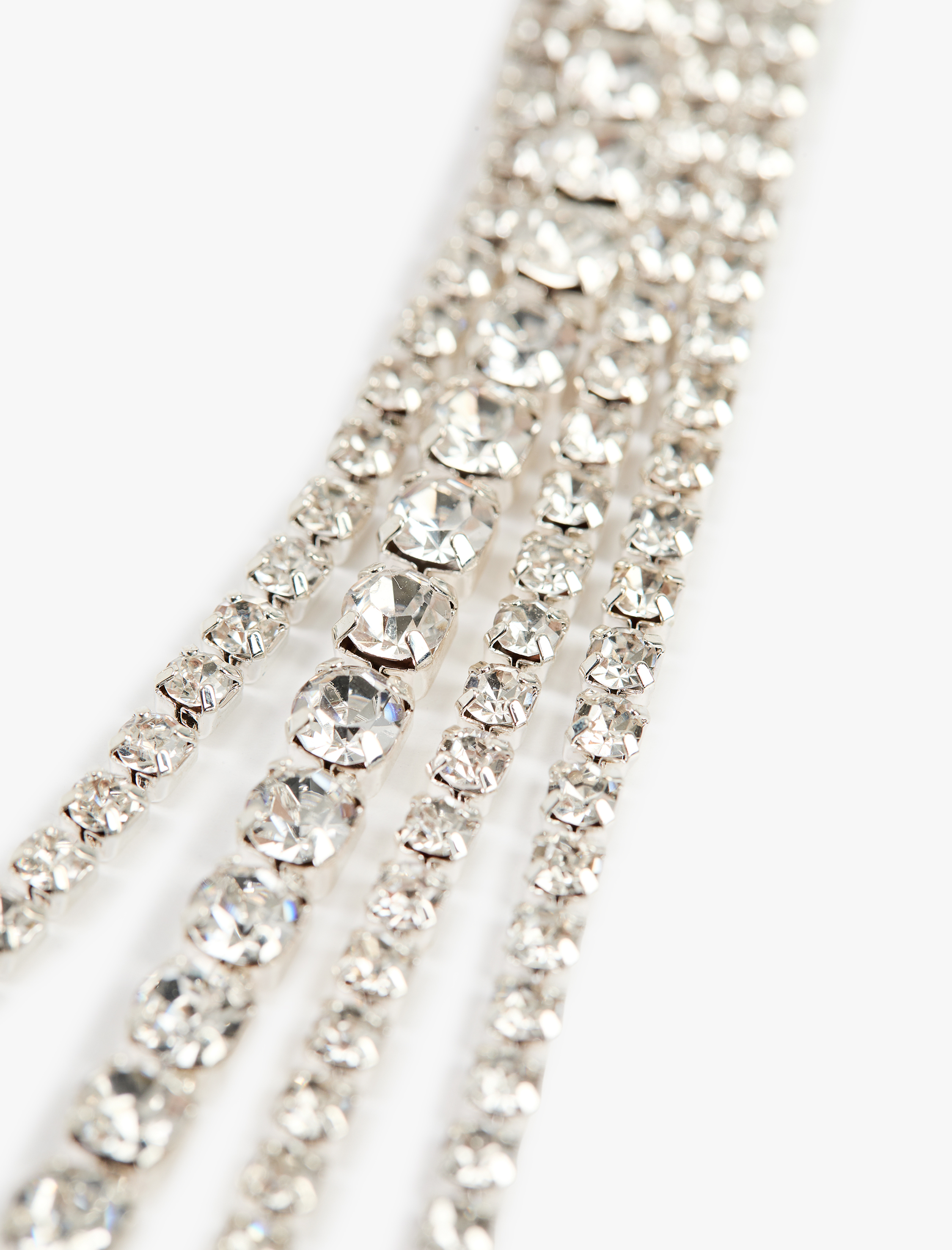  Kadın Uzun Taşlı Zincir Y Kolye - Koton X Sibil Çetinkaya