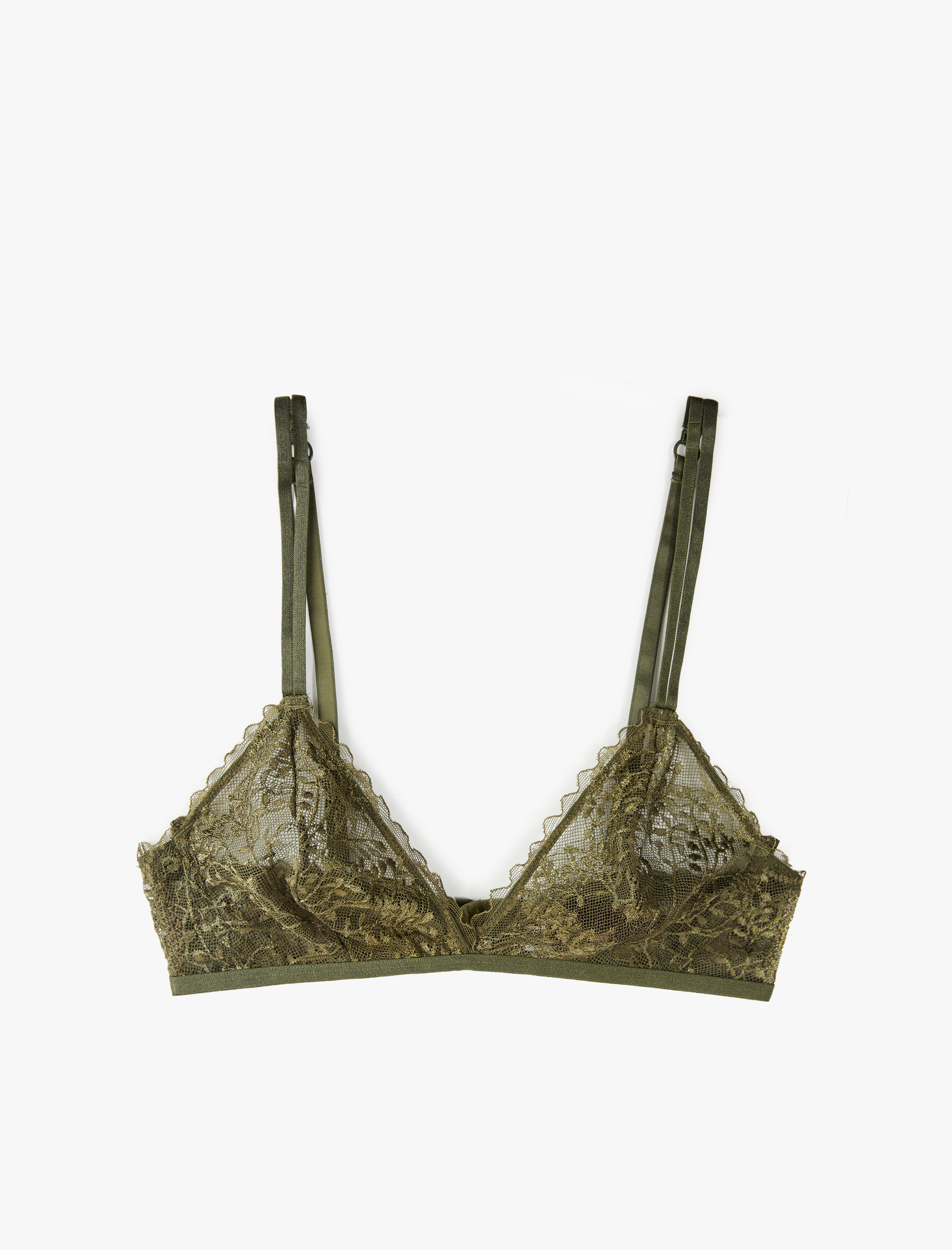   Rahat Kalıp Balensiz Dolgusuz Dantelli Sütyen