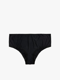Yüksek Bel Rahat Kalıp Basic Brazilian Külot