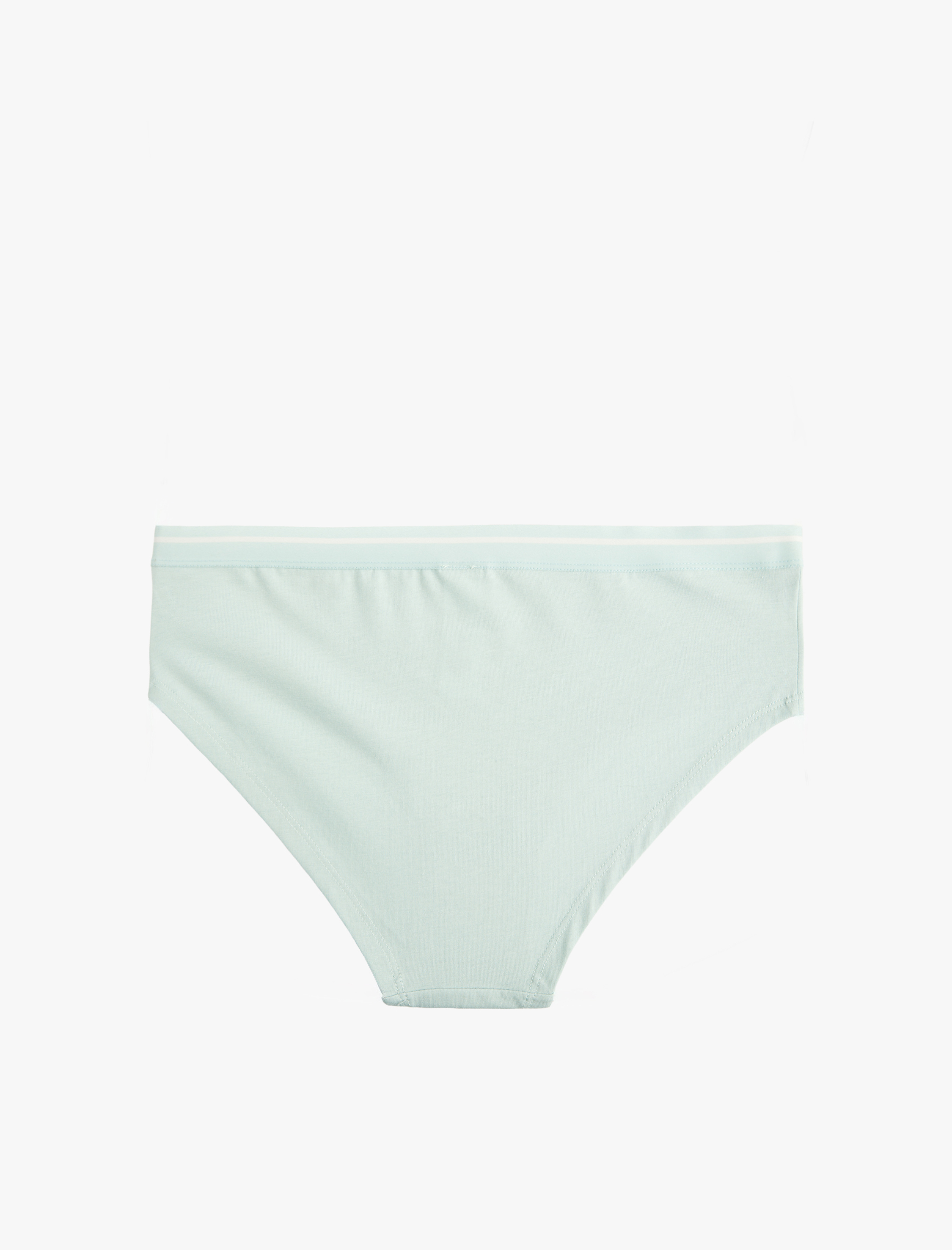   Baskılı Yüksek Bel Pamuklu Hipster Külot