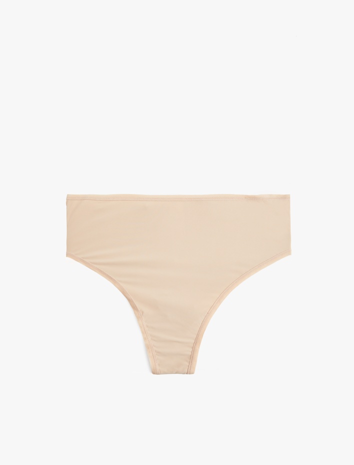  Rahat Kalıp Ekstra Yüksek Bel String Külot