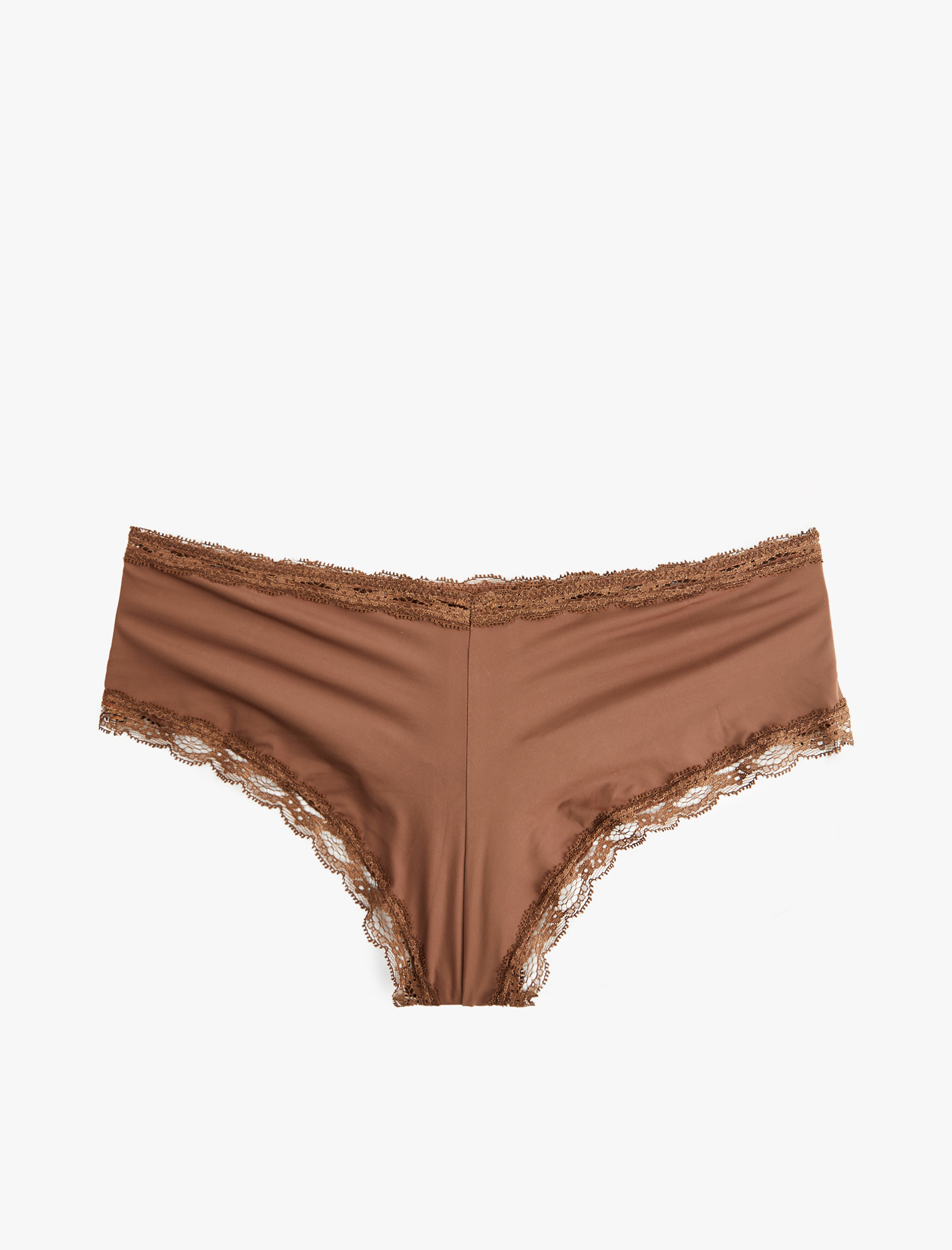   Yüksek Bel Dantelli Hipster Külot