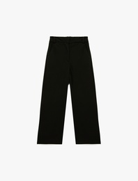 Cep Detaylı Basic Pantolon