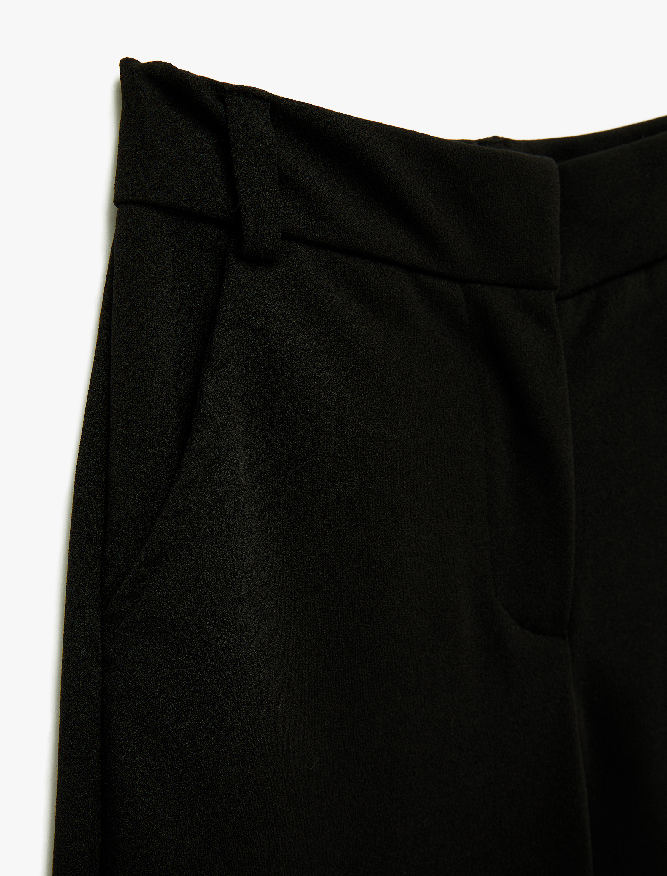 Kız Çocuk Cep Detaylı Basic Pantolon