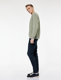 Pamuklu Normal Bel Slim Fit Jean Pantolon -  Brad Jean