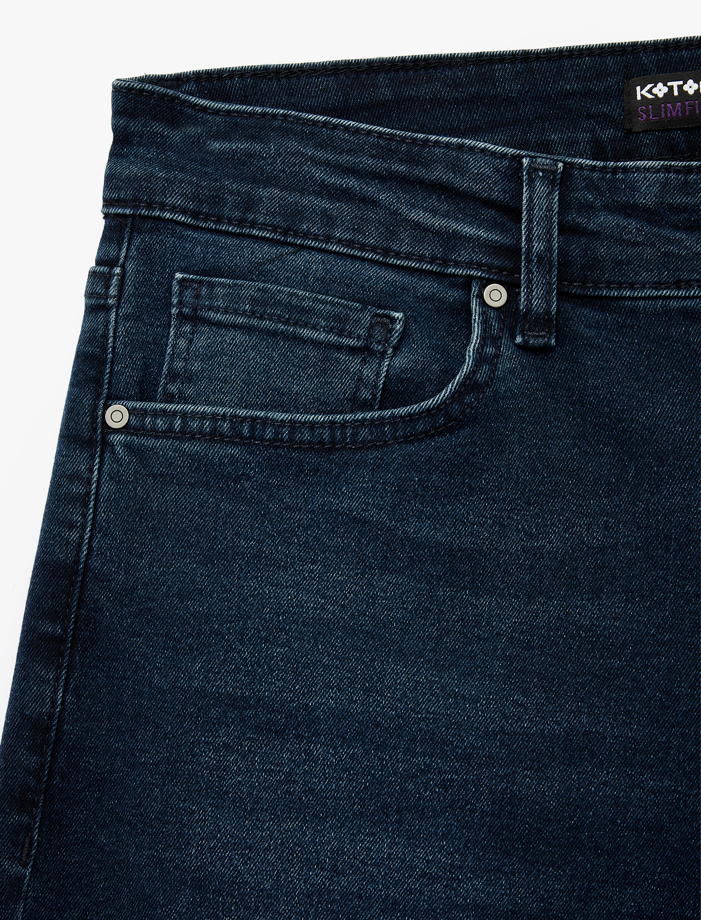   Normal Bel Pamuklu Slim Fit Jean Pantolon - Brad Jean