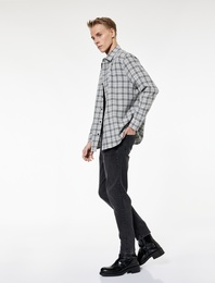 Normal Bel Pamuklu Tapered Fit Jean Pantolon - Joe Jean