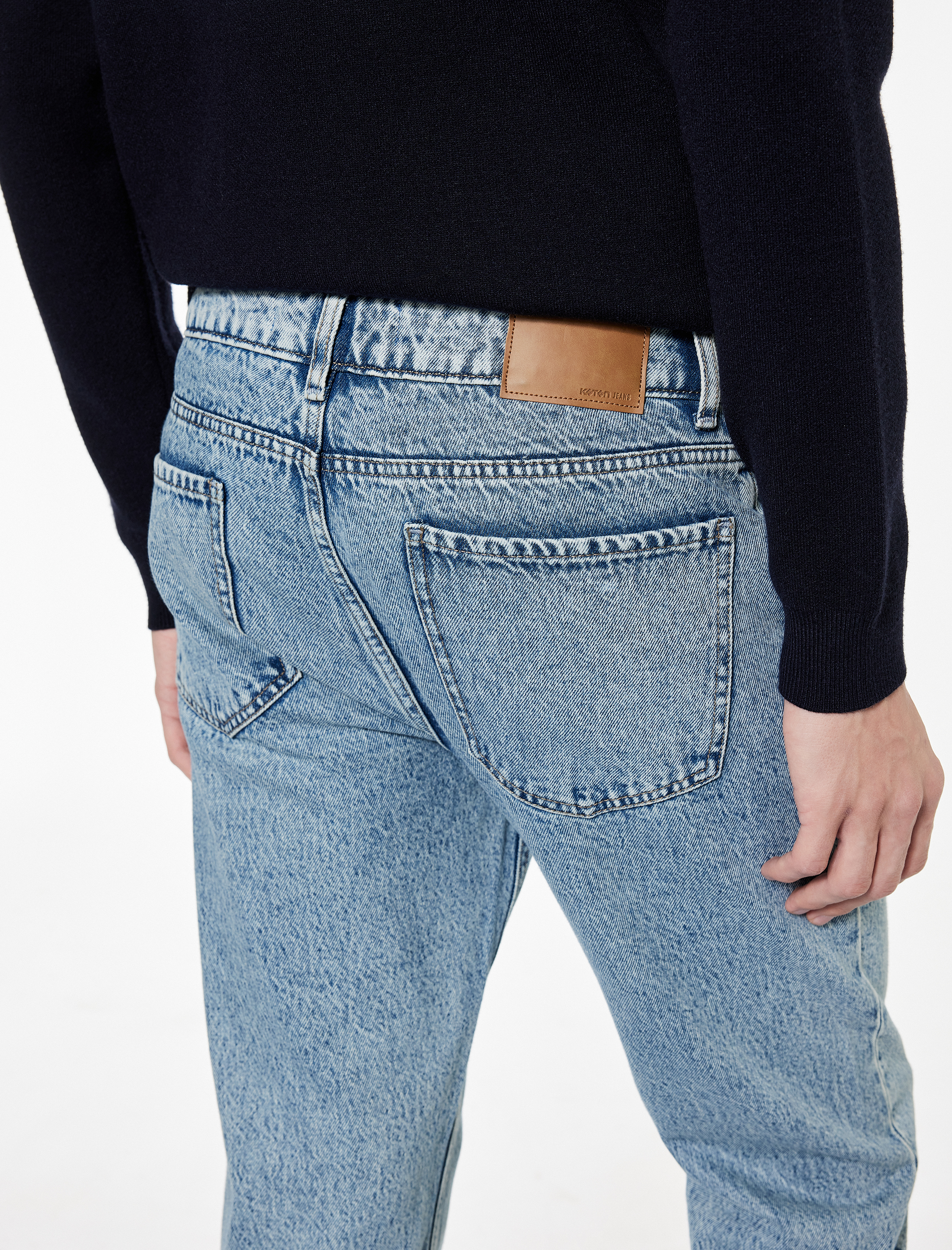 Pamuklu Cepli Tapered Fit Jean Pantolon - Tapered Fit Joe Jeans