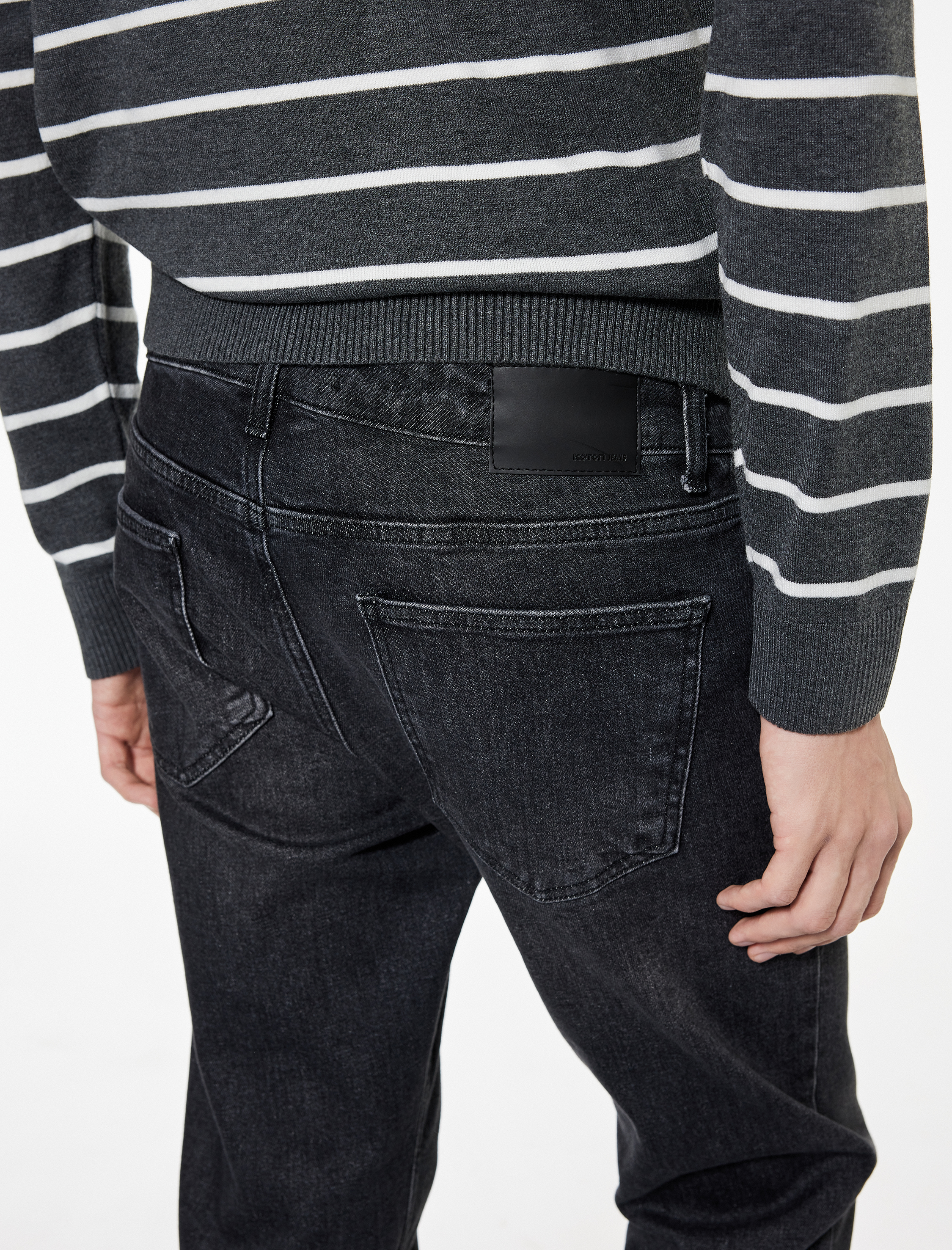   Normal Bel Pamuklu Straight Fit Jean Pantolon - Mark Jean