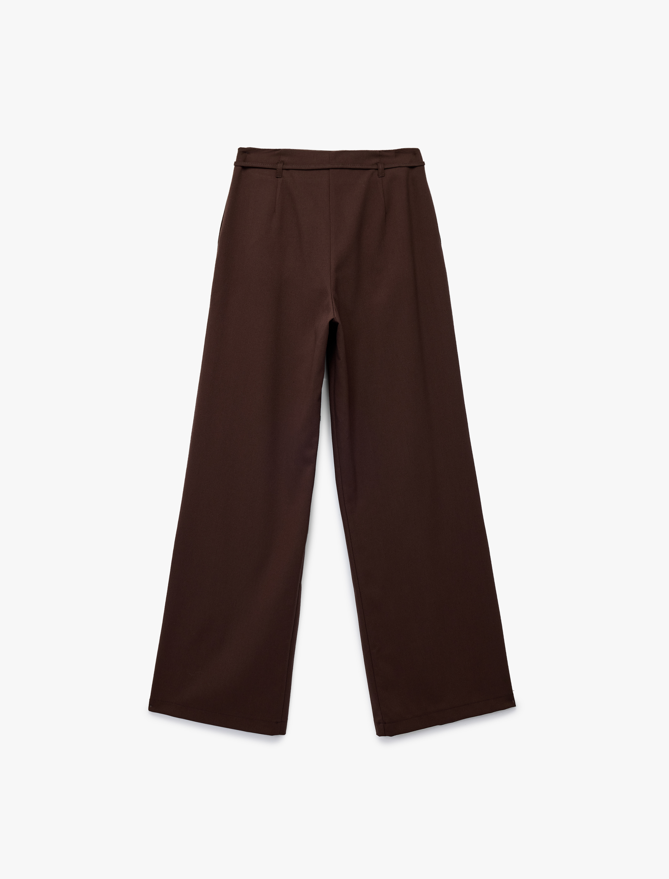   Beli Bağcıklı Cepli Geniş Paça Palazzo Pantolon