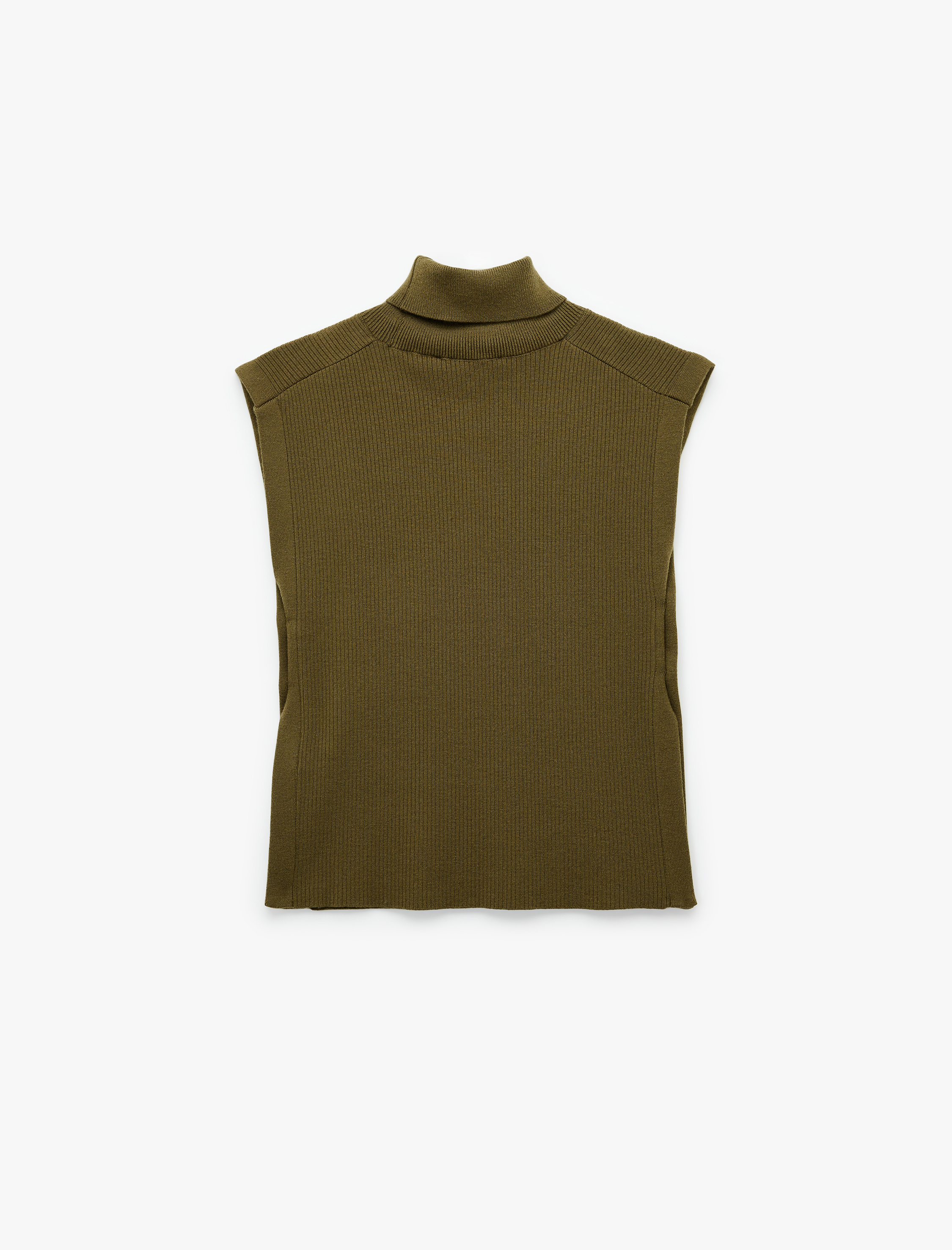   Koton X Sima Tarkan - Yanları Düğme Detaylı Balıkçı Yaka Triko Süveter