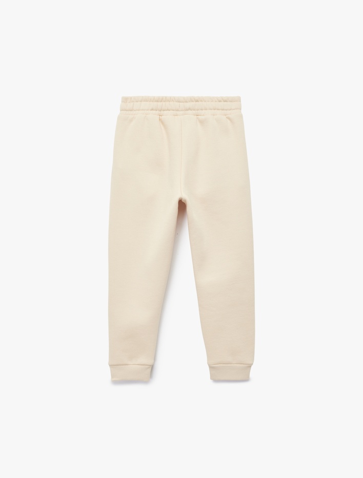 Erkek Çocuk Cepli Beli Bağcıklı Basic Eşofman Altı