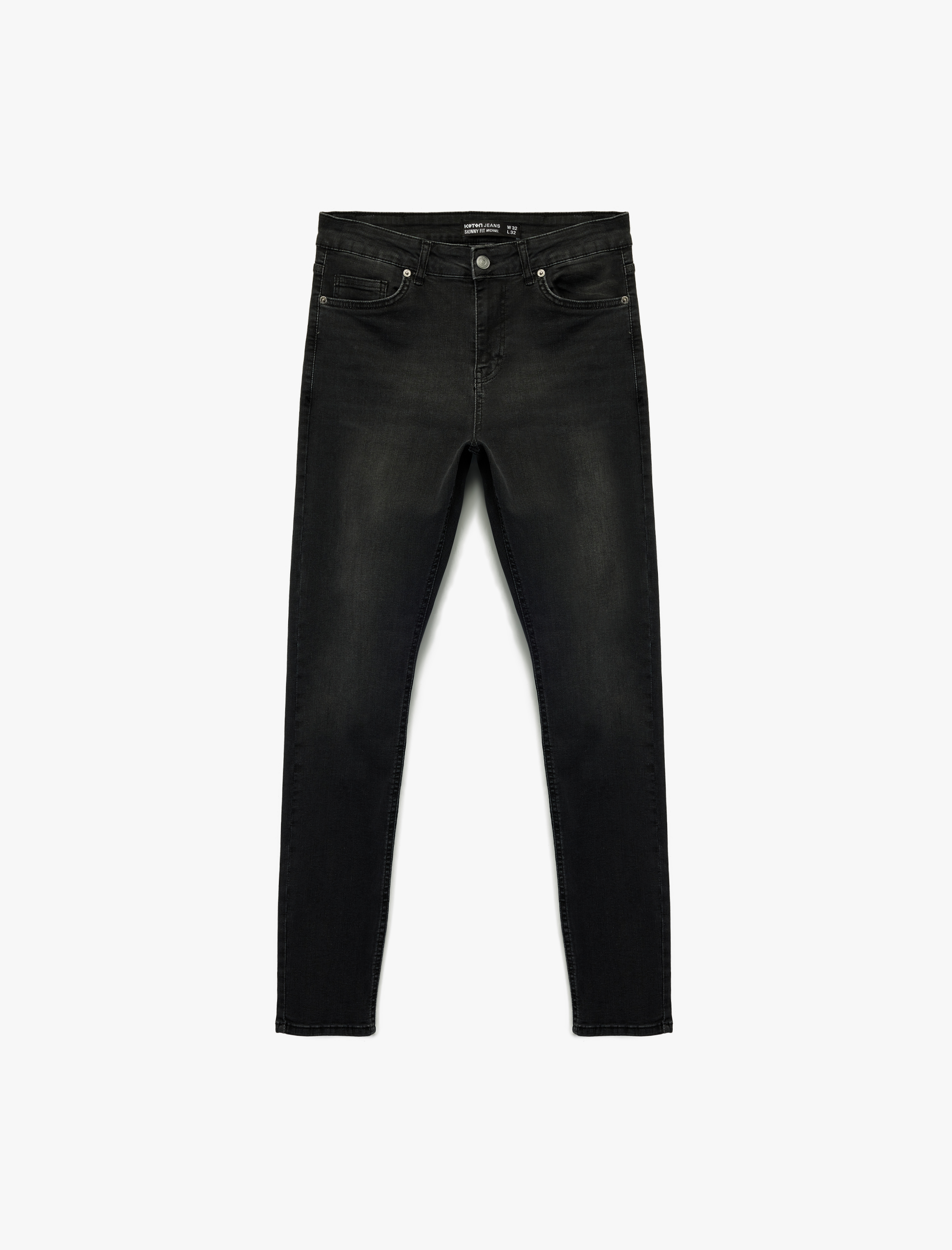 Normal Bel Cepli Pamuklu Skinny Fit Jean Pantolon - Michael Jean