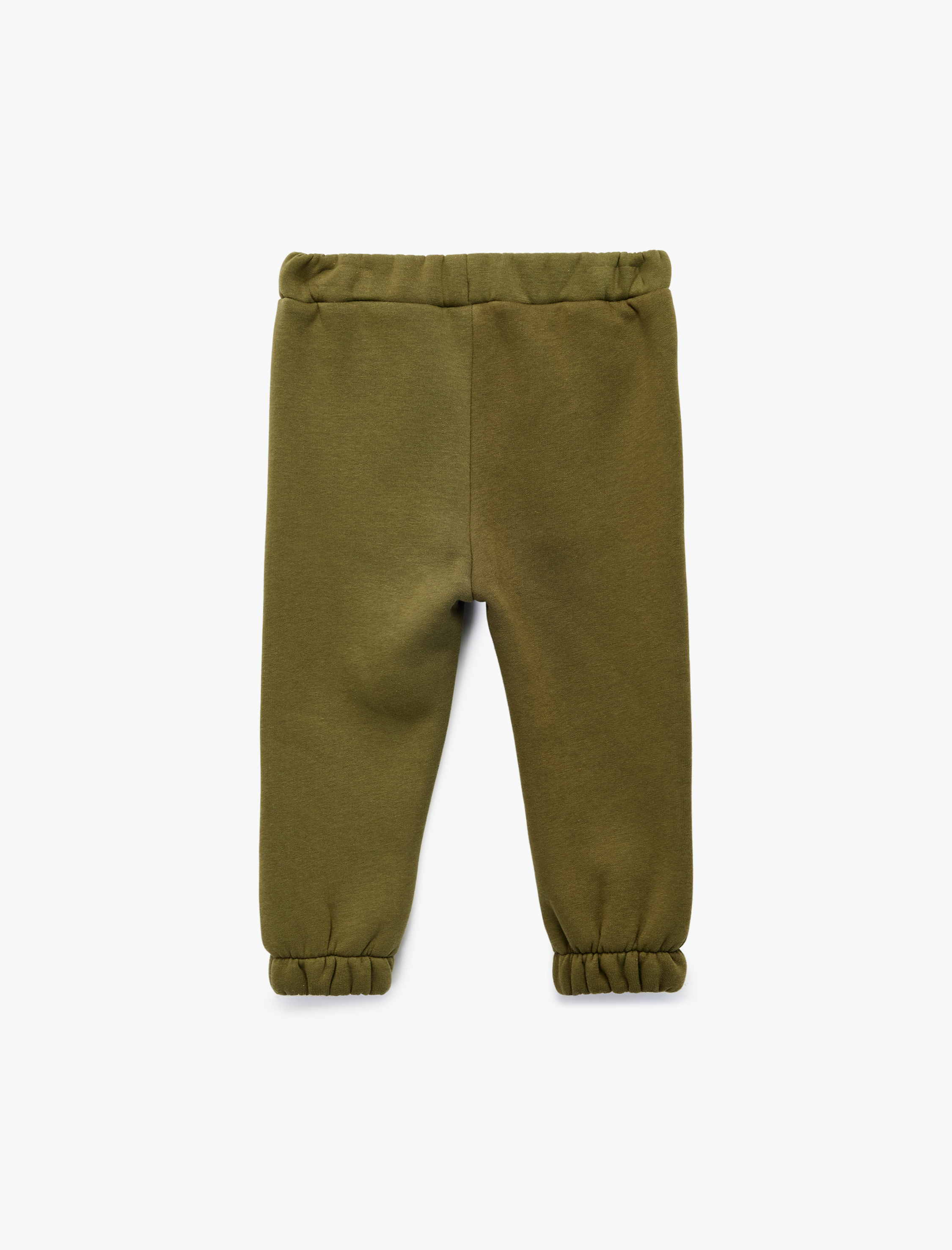  Erkek Bebek Beli Bağcıklı Cep Detaylı Jogger Eşofman Altı