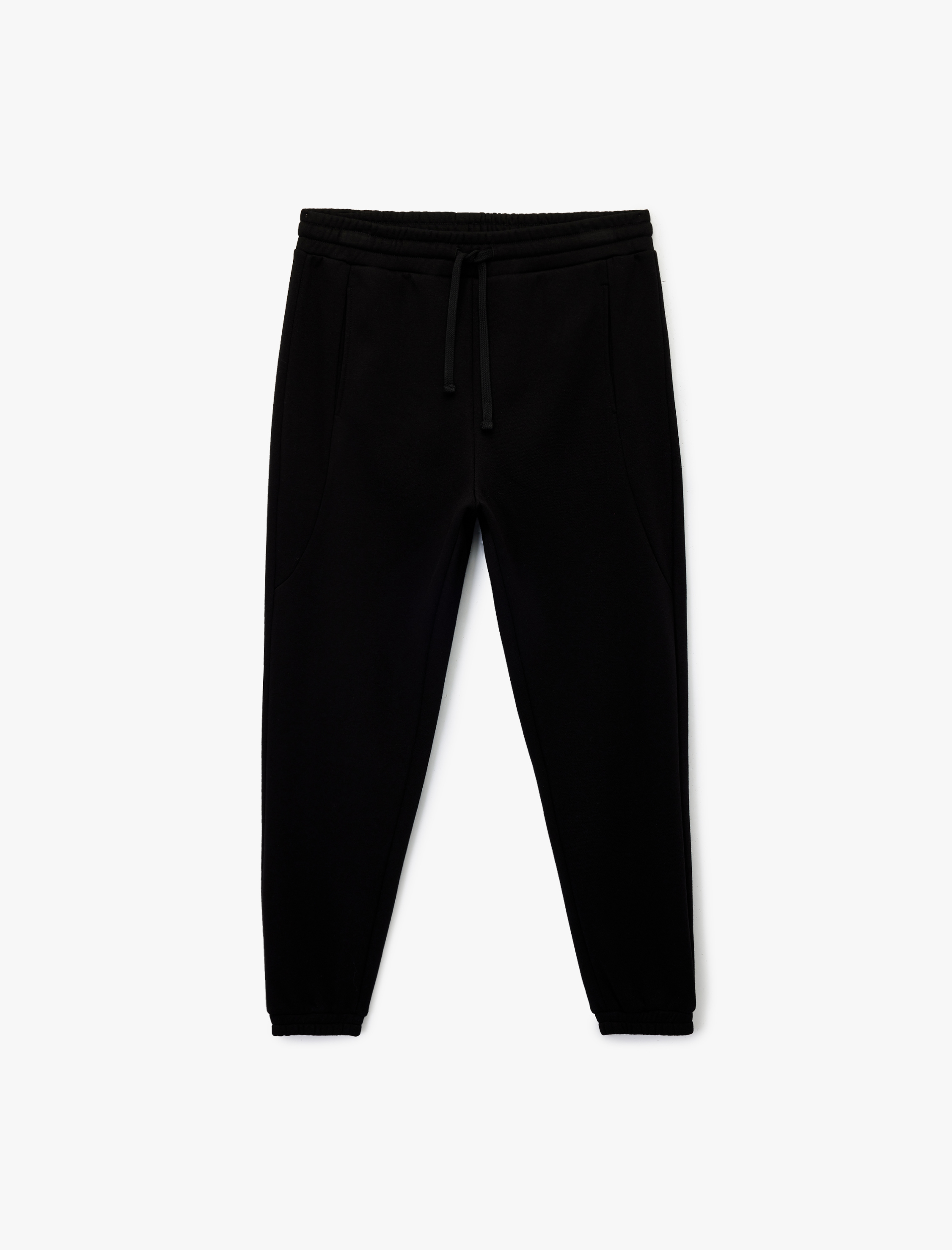   Beli Bağcıklı Şardonlu Cepli Jogger Kışlık Eşofman Altı