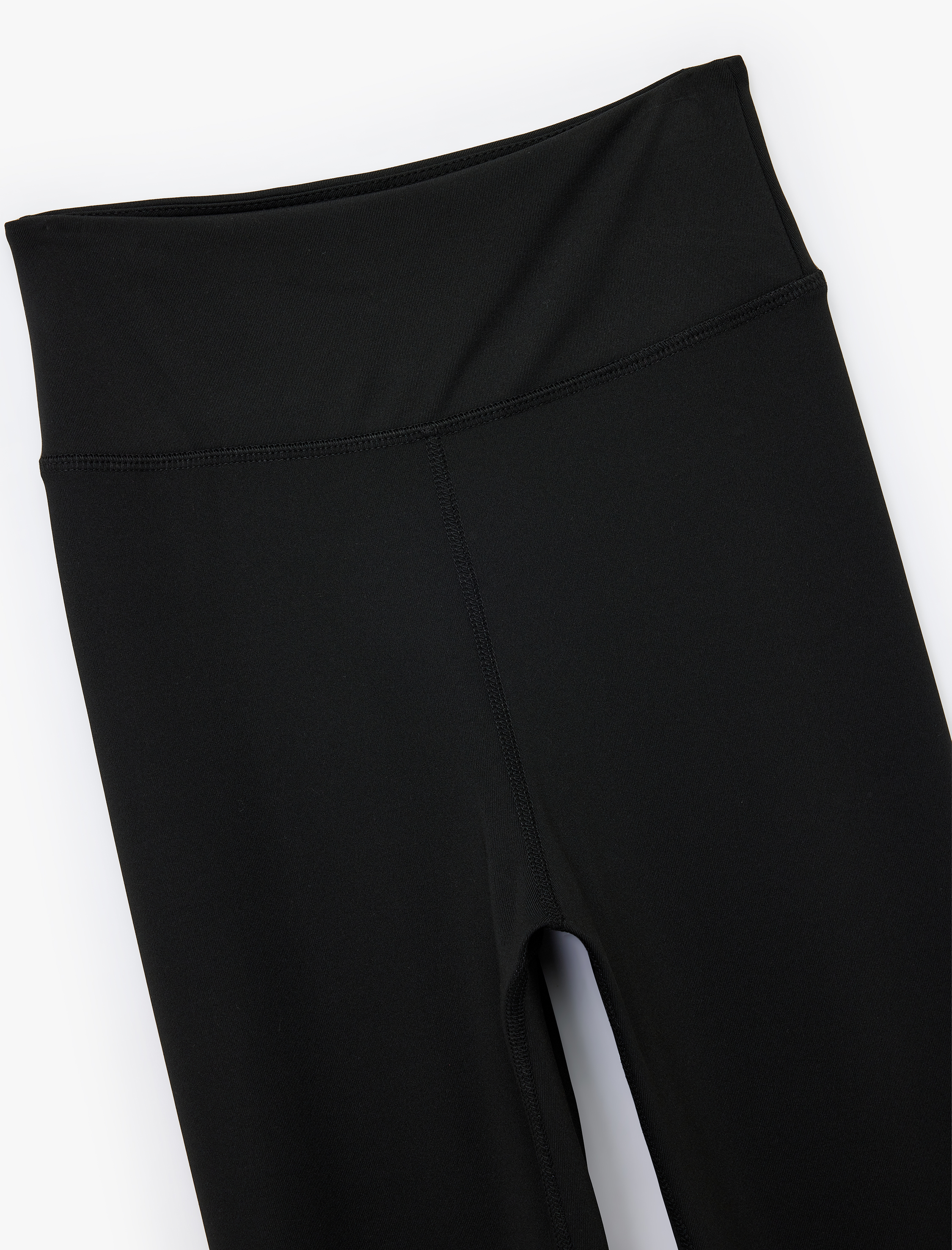   Yüksek Bel Dikiş Detaylı Spor Tayt