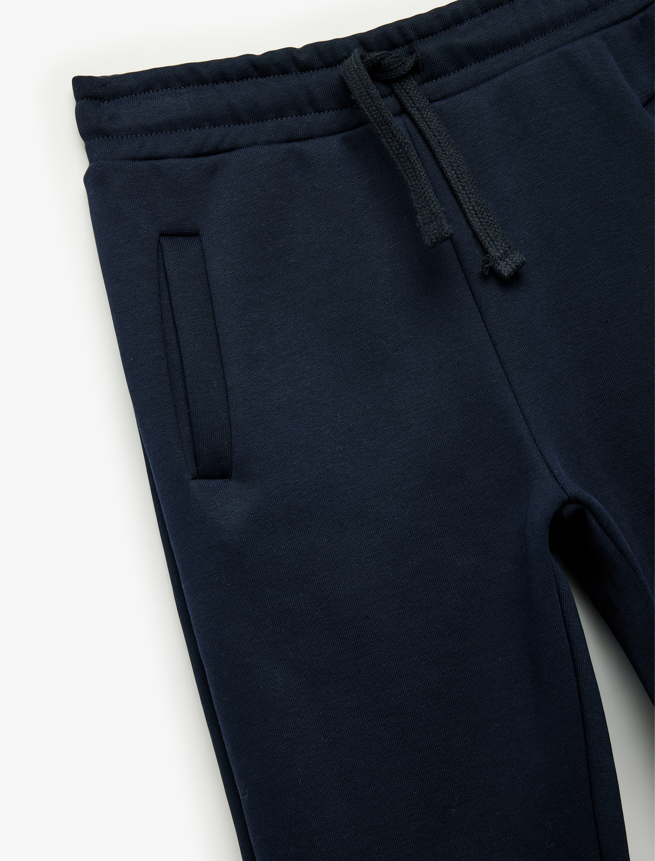 Erkek Çocuk Cepli Beli Bağcıklı Basic Eşofman Altı