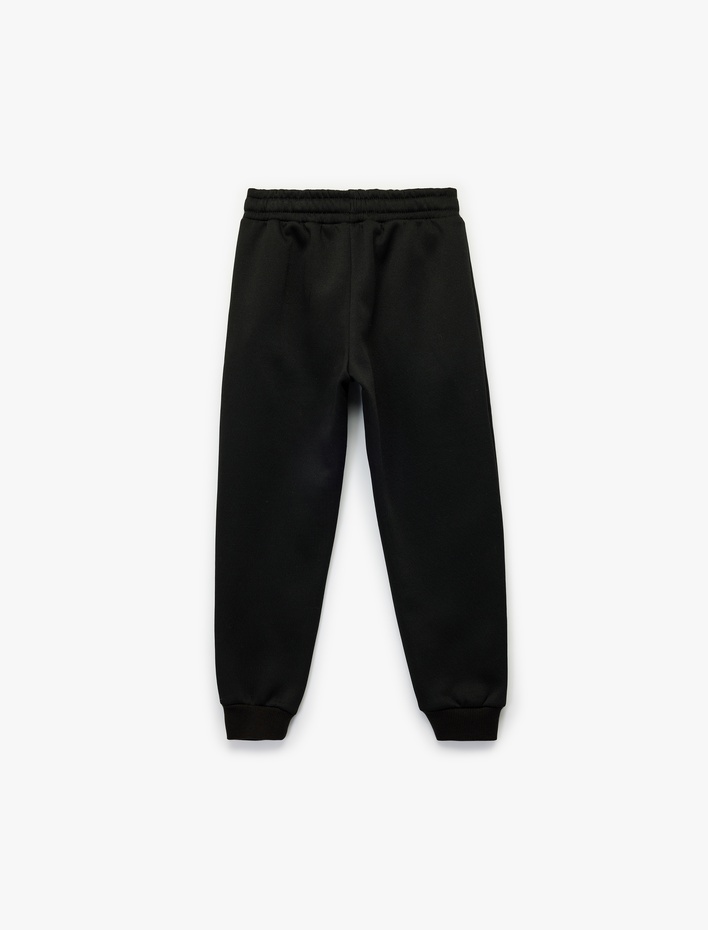 Erkek Çocuk Cepli Beli Bağcıklı Basic Eşofman Altı