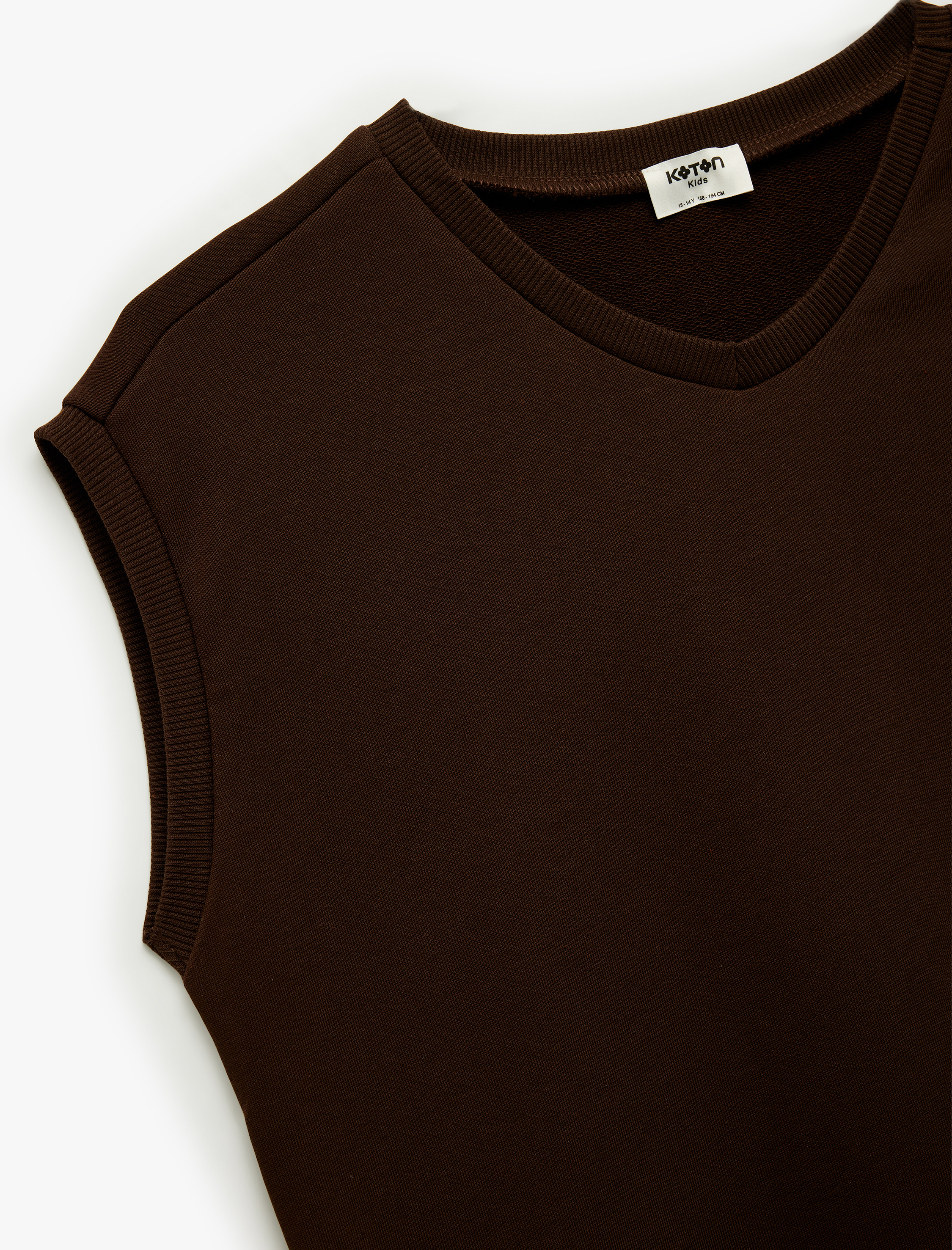  Erkek Çocuk V Yaka Basic Süveter