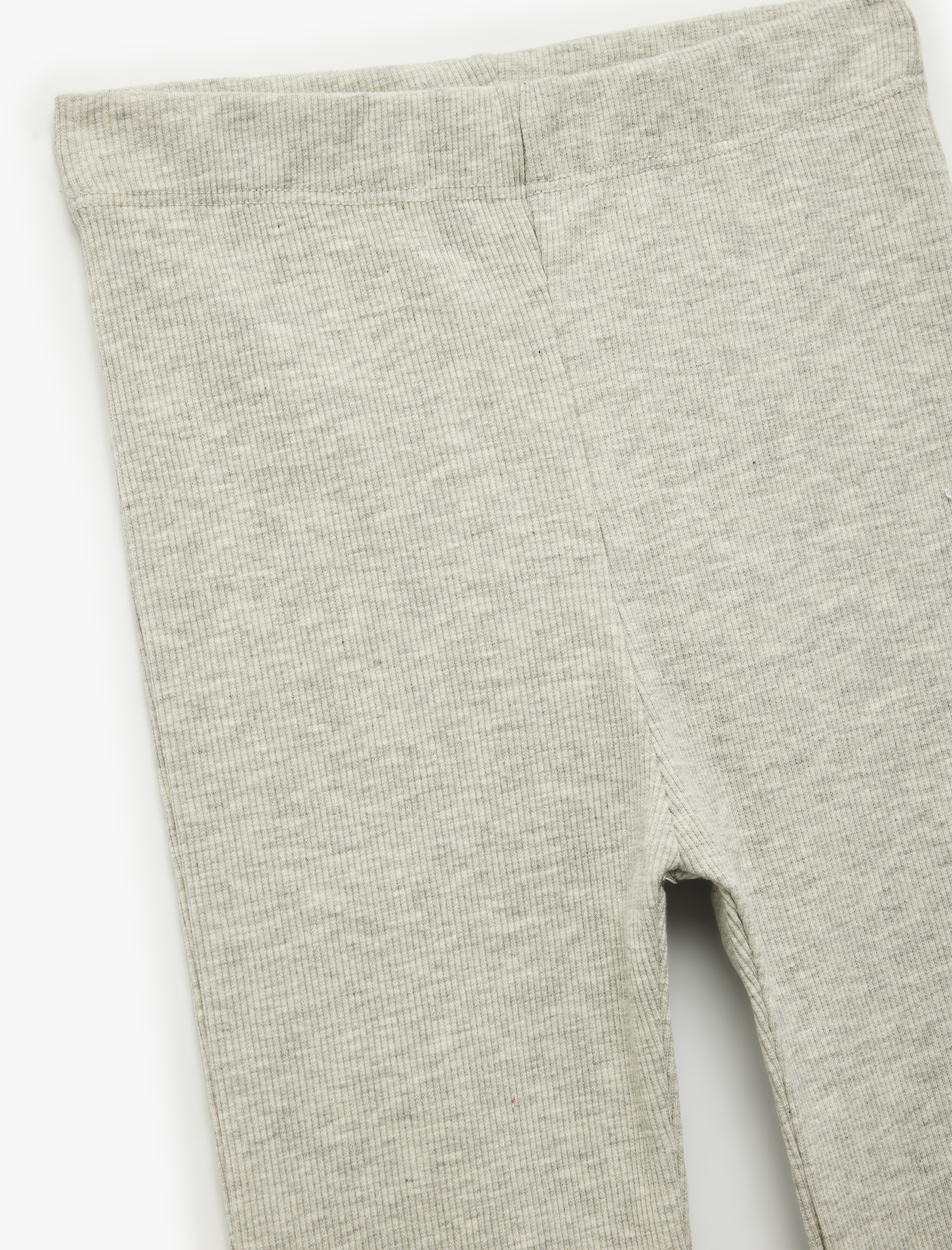  Kız Bebek Pamuklu Ribanalı Basic İspanyol Paça Tayt