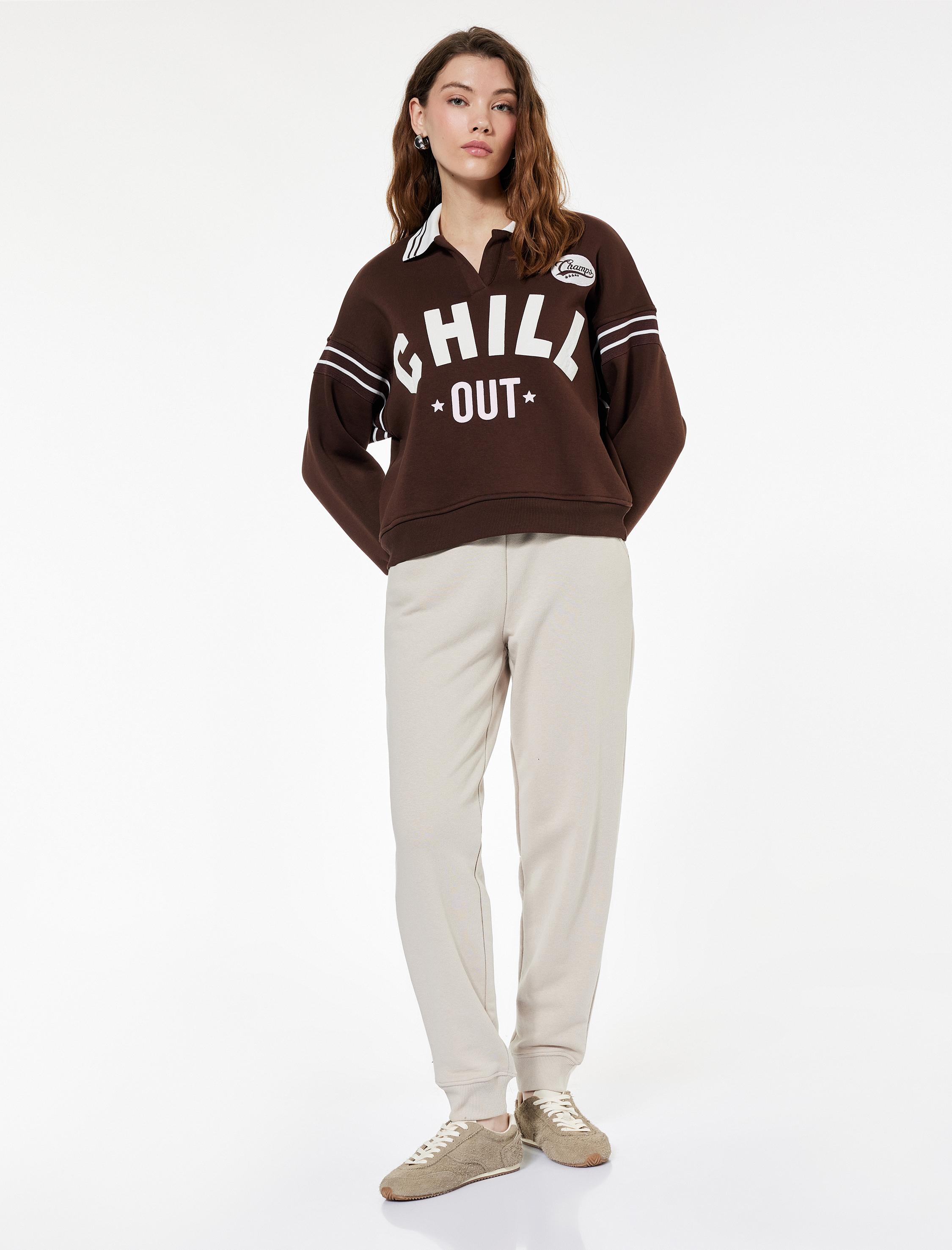   Cepli Beli Bağcıklı Slim Fit Pijama Altı