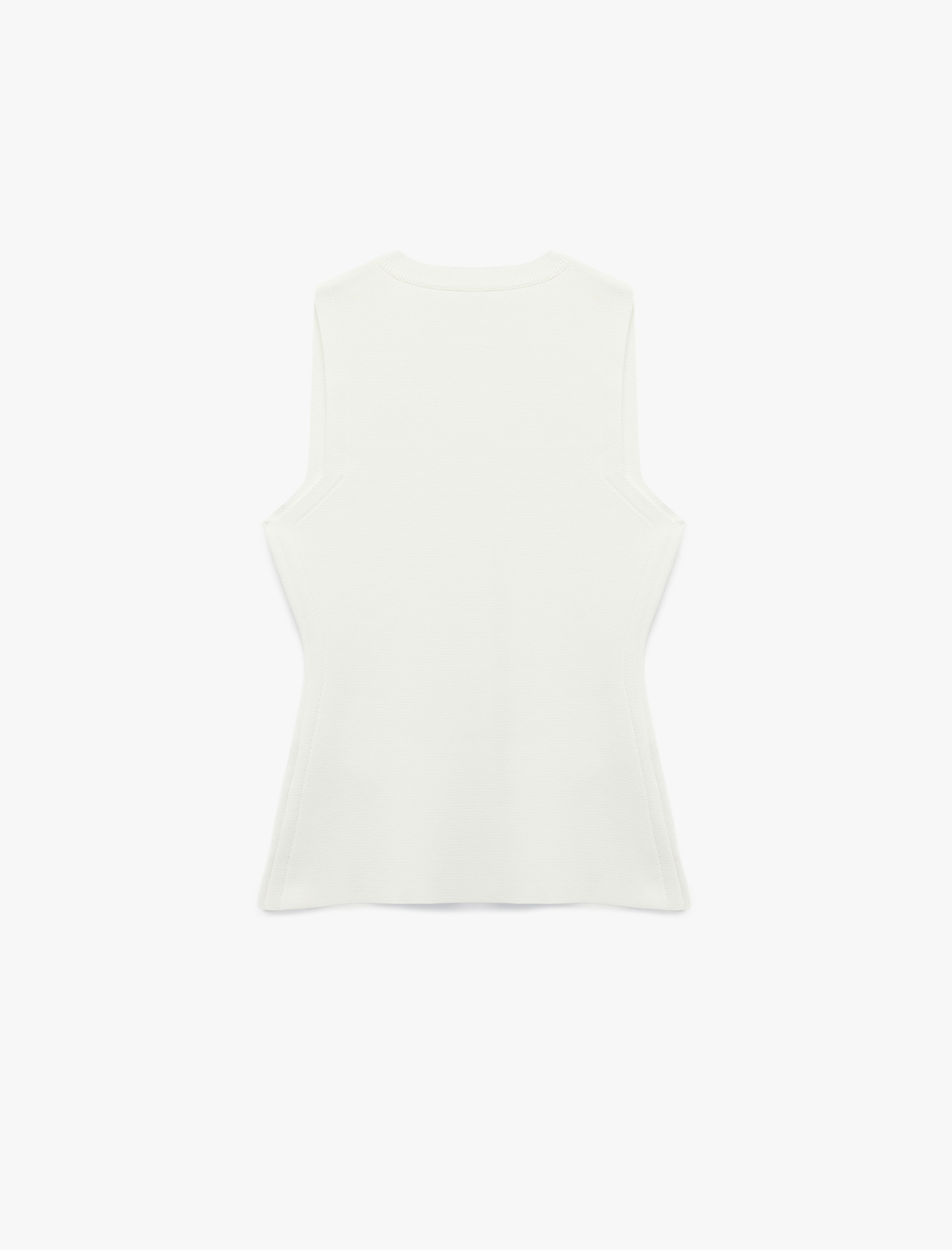   Gold Düğme Detaylı Bisiklet Yaka Triko Yelek