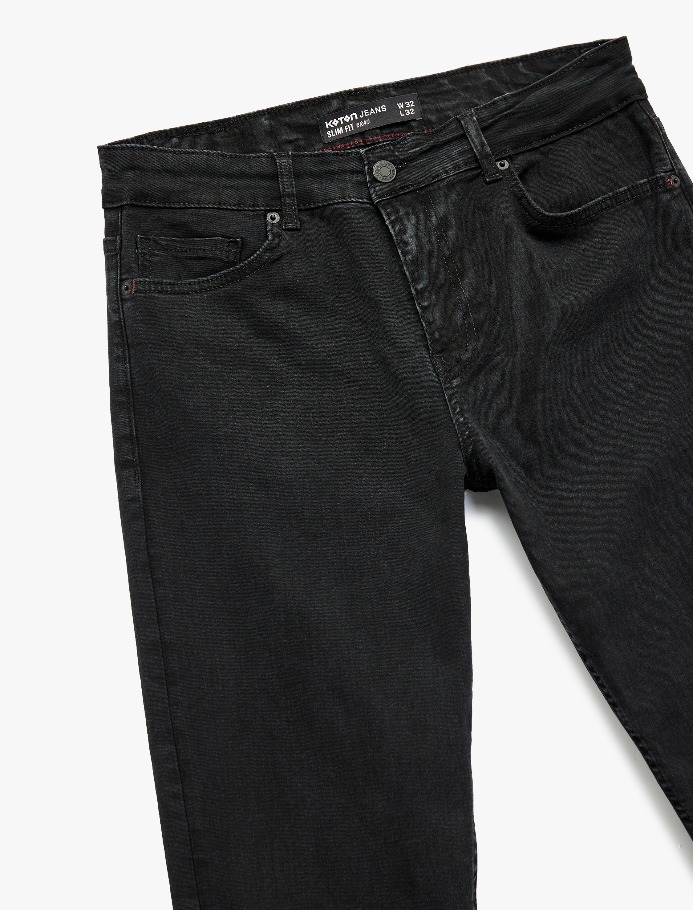  Pamuklu Cepli Normal Bel Slim Fit Jean Pantolon - Brad Jean