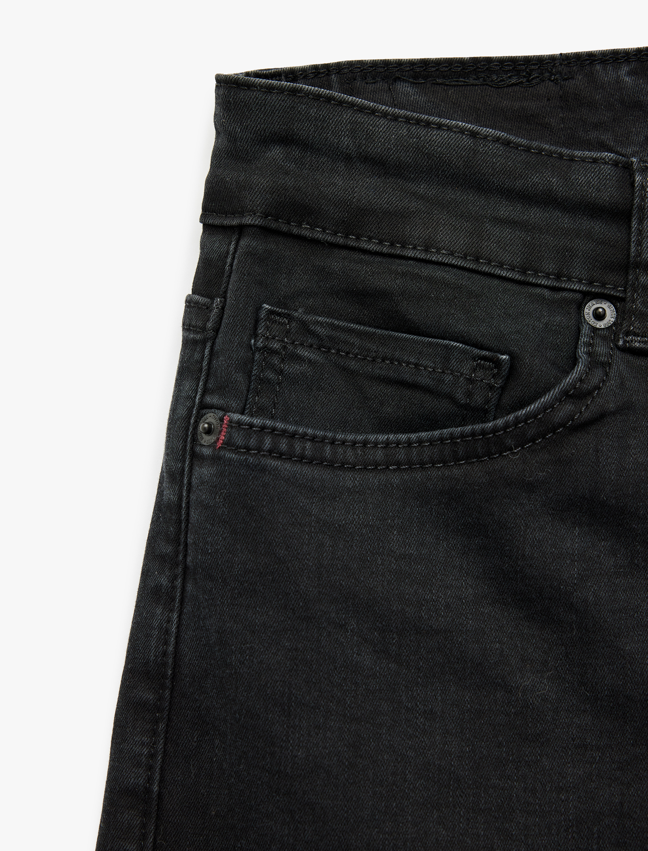   Pamuklu Cepli Normal Bel Slim Fit Jean Pantolon - Brad Jean