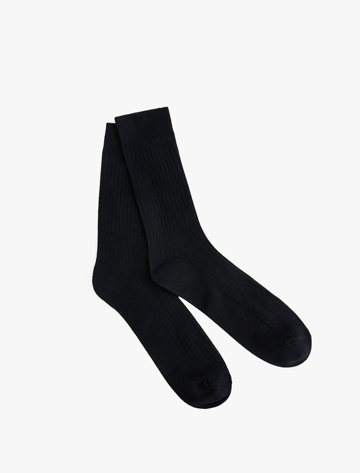 Erkek Viskon Basic Soket Çorap